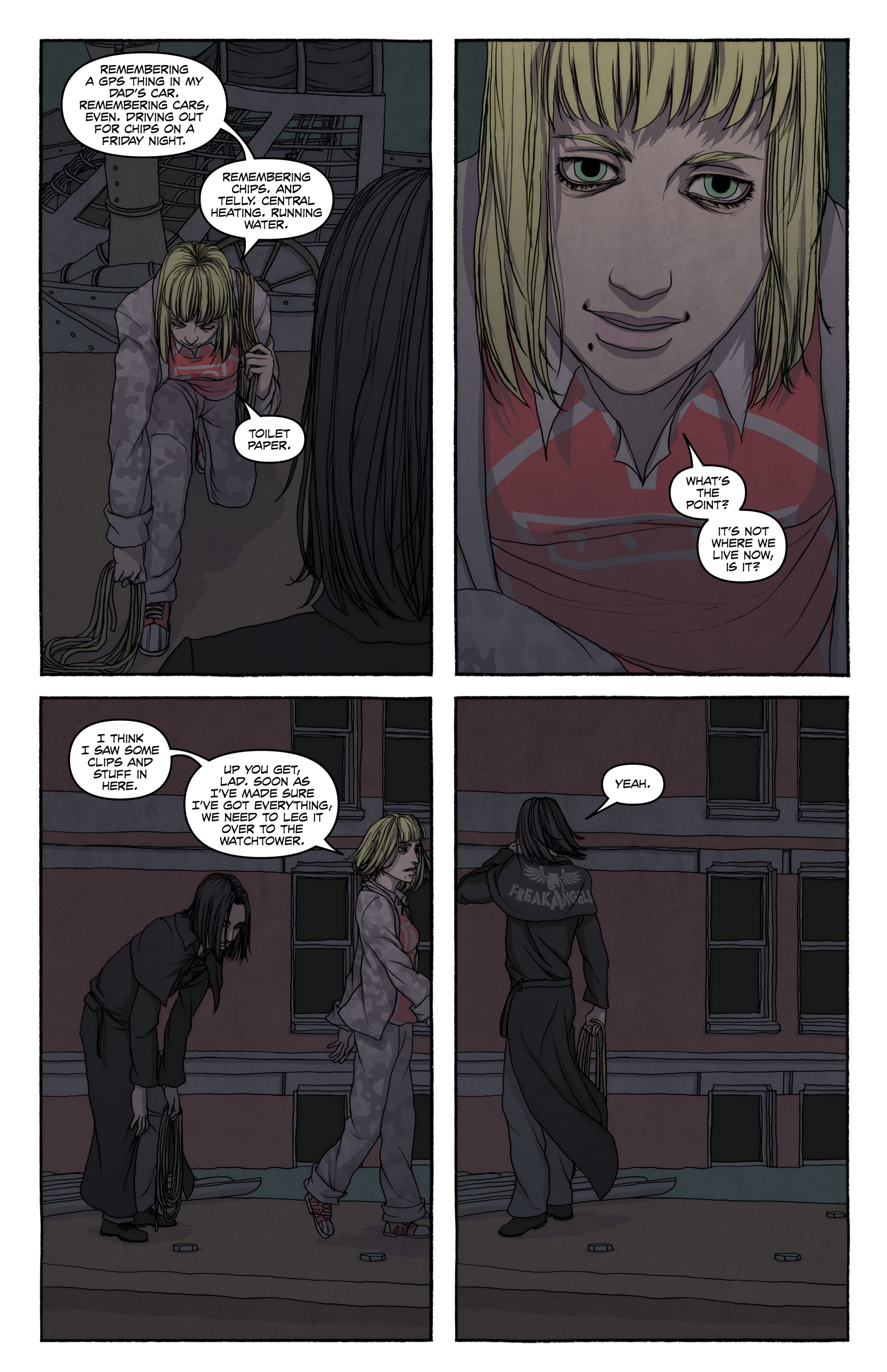 Read online FreakAngels comic -  Issue #2 - 91