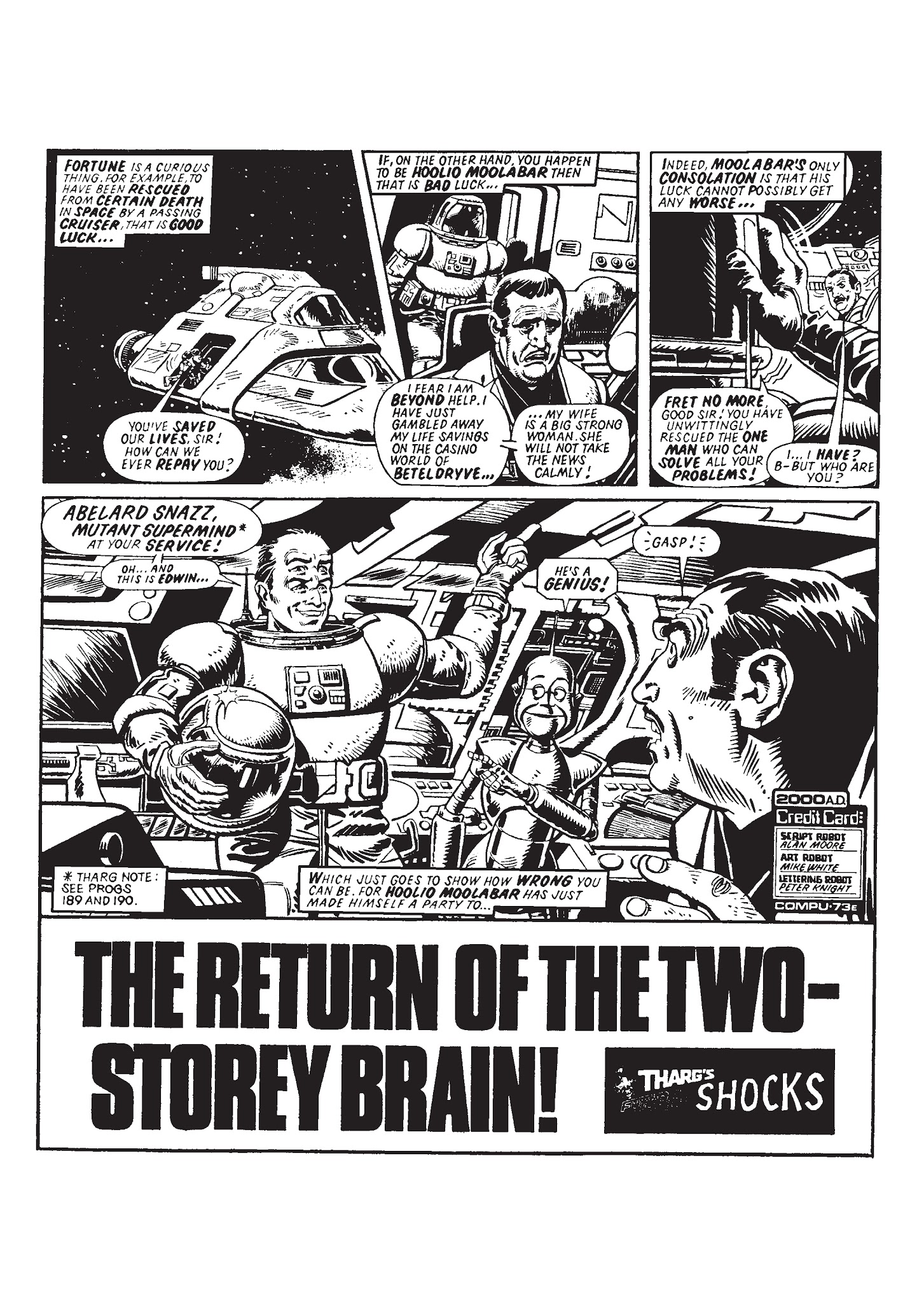 Read online The Complete Alan Moore Future Shocks comic -  Issue # TPB - 137