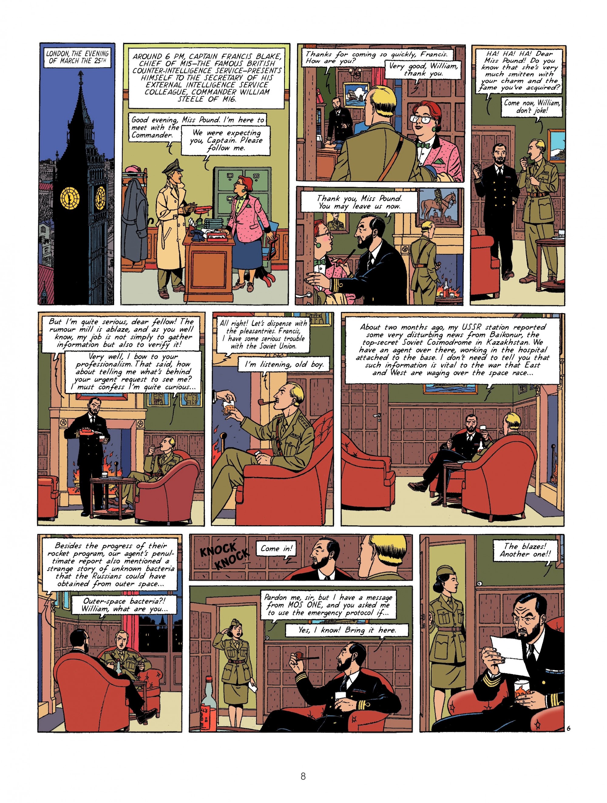 Read online Blake & Mortimer comic -  Issue #8 - 8