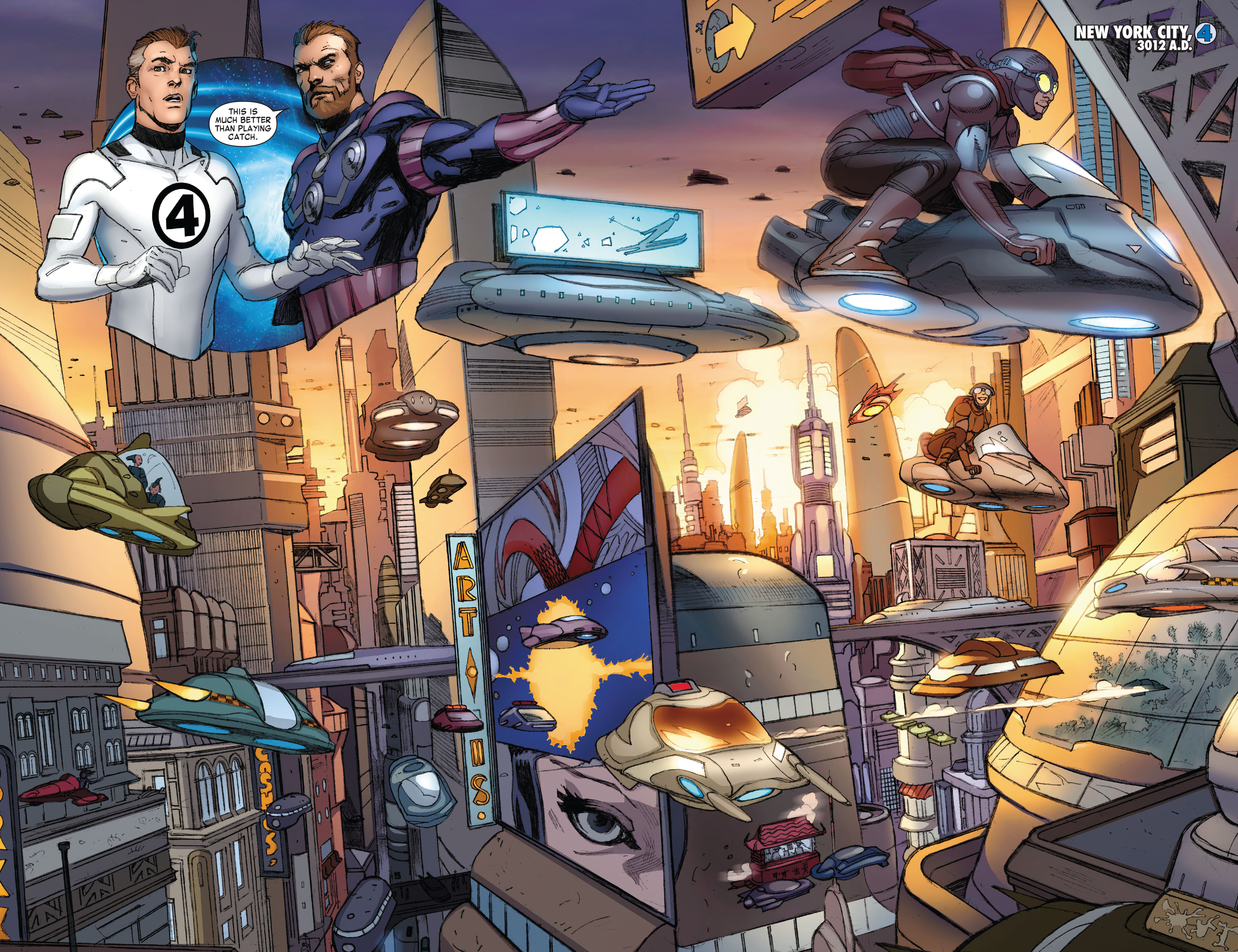 Read online Fantastic Four by Jonathan Hickman: The Complete Collection comic -  Issue # TPB 4 (Part 1) - 9