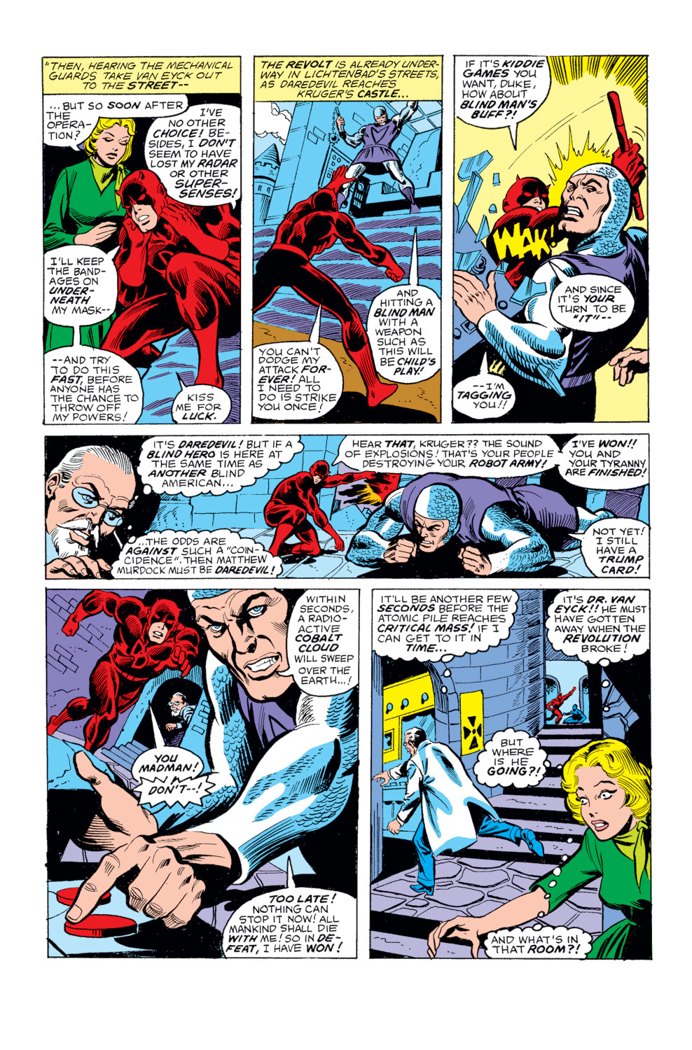 Read online What If? (1977) comic -  Issue #8 - The world knew that Daredevil is blind - 18