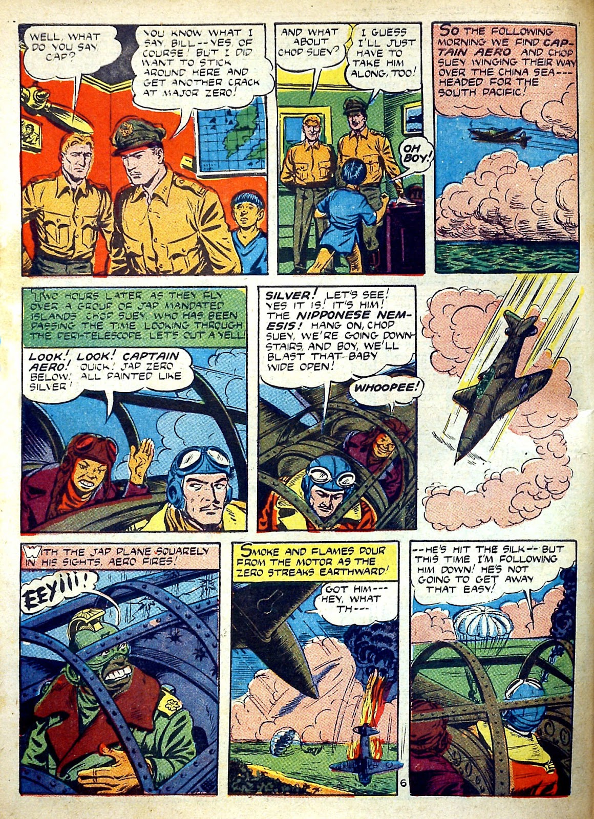 Captain Aero Comics issue 16 - Page 8