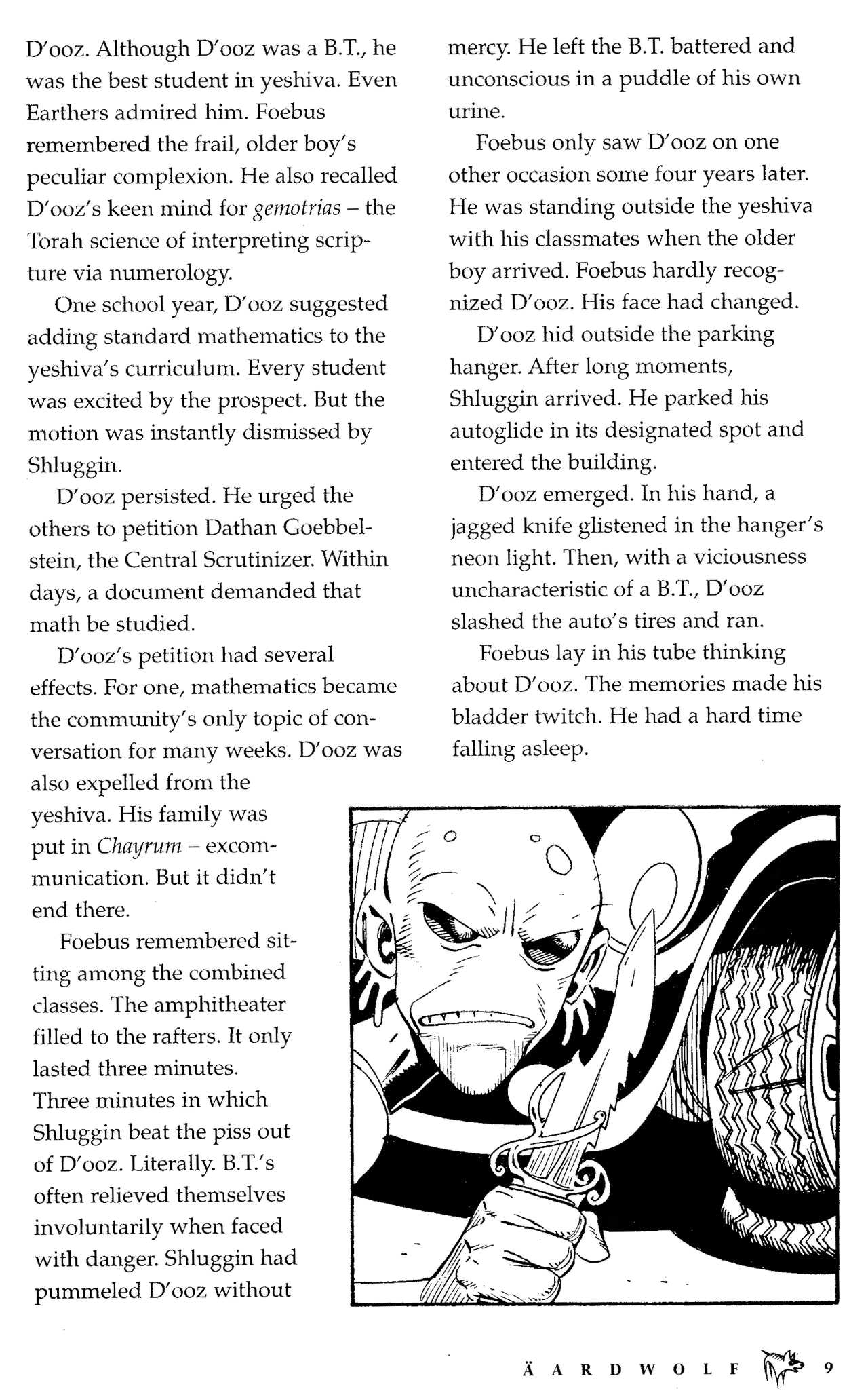 Read online Aardwolf comic -  Issue #1 - 9