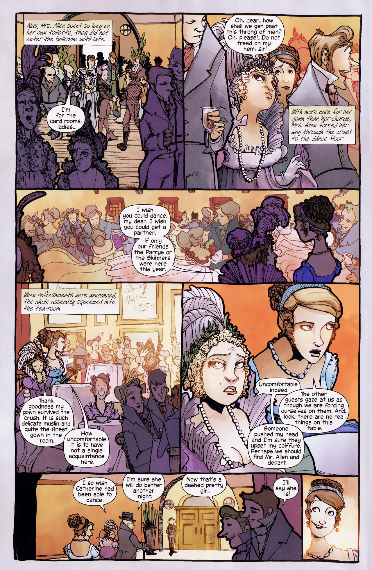 Read online Northanger Abbey comic -  Issue #1 - 5