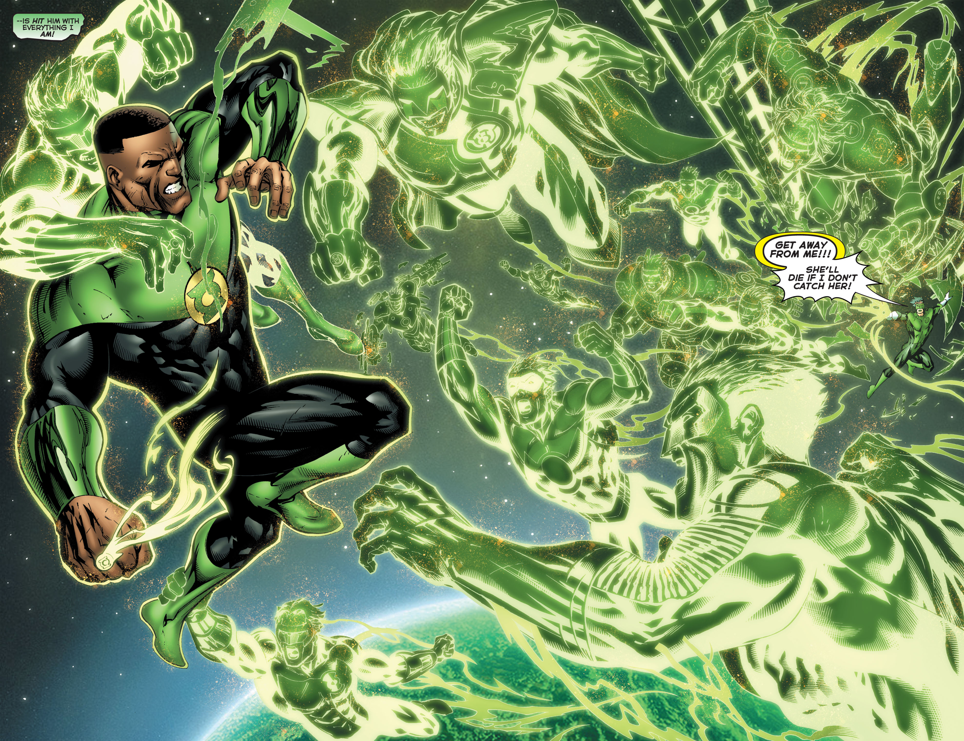 Read online Green Lantern: War of the Green Lanterns (2011) comic -  Issue # TPB - 59