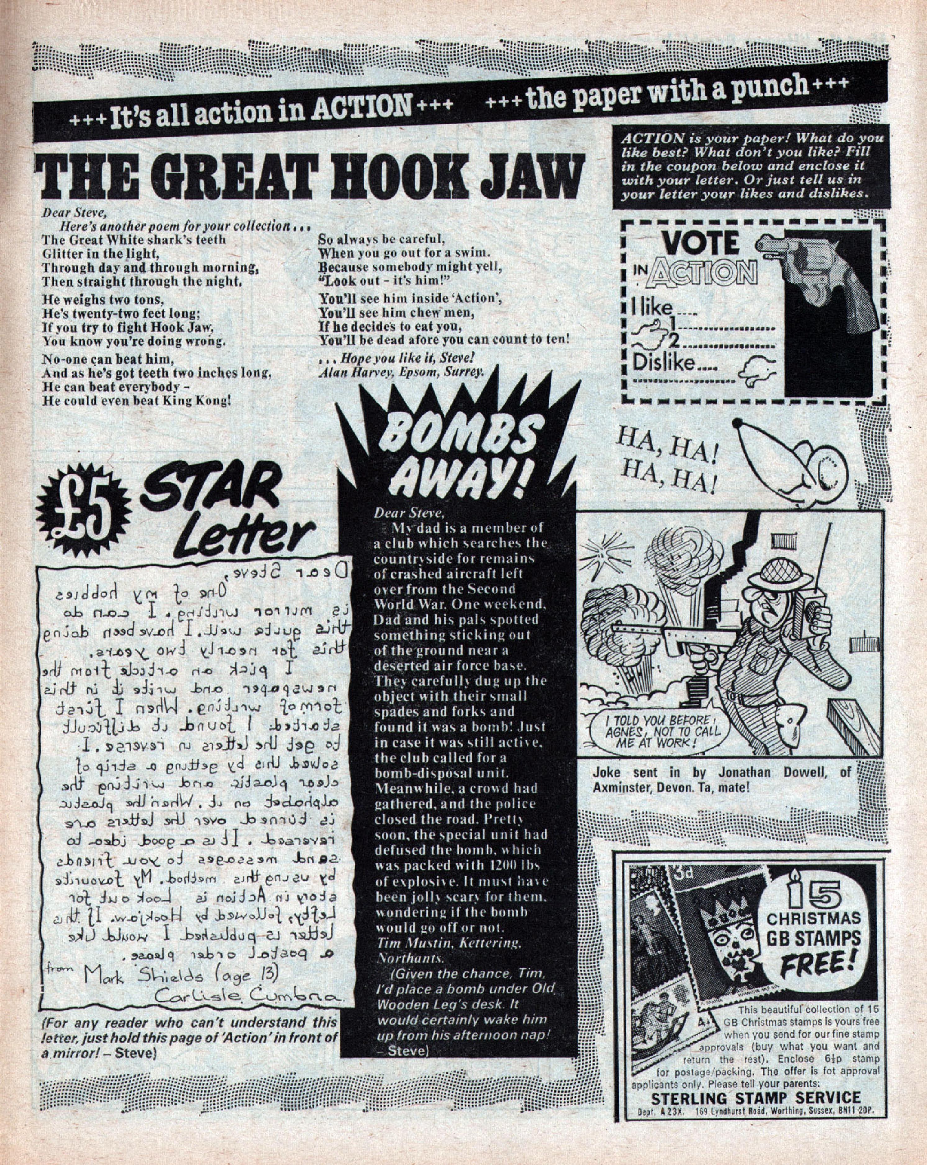 Read online Action (1976) comic -  Issue #65 - 35