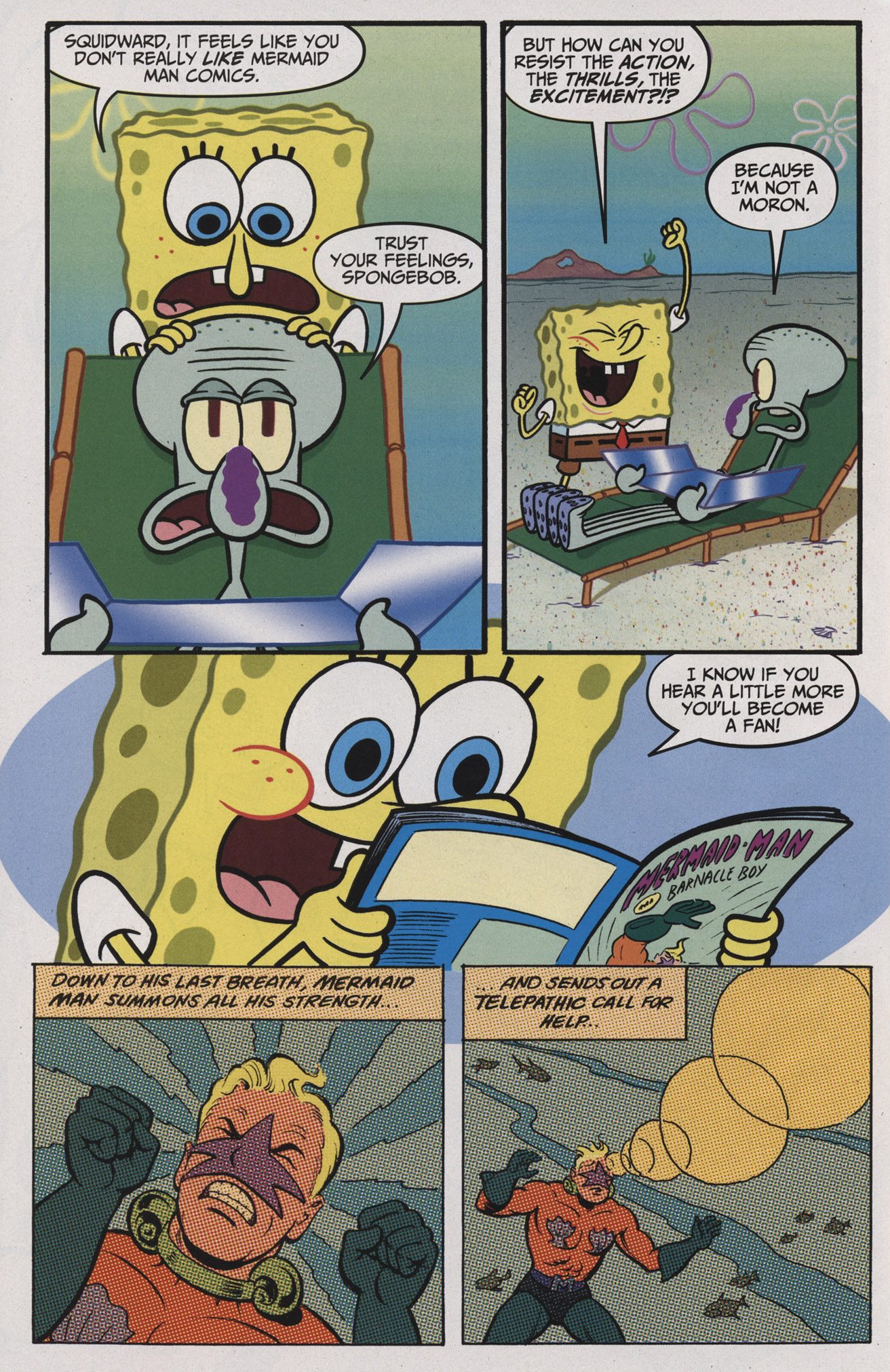 Read online SpongeBob Comics comic -  Issue #3 - 6