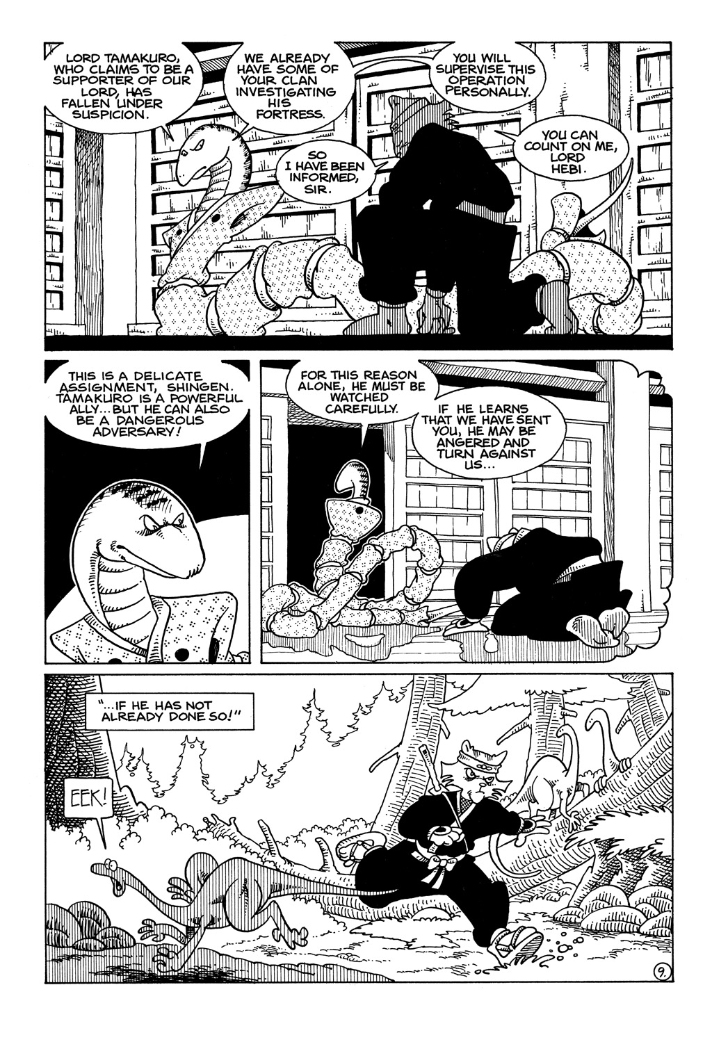 Read online Usagi Yojimbo (1987) comic -  Issue #14 - 11