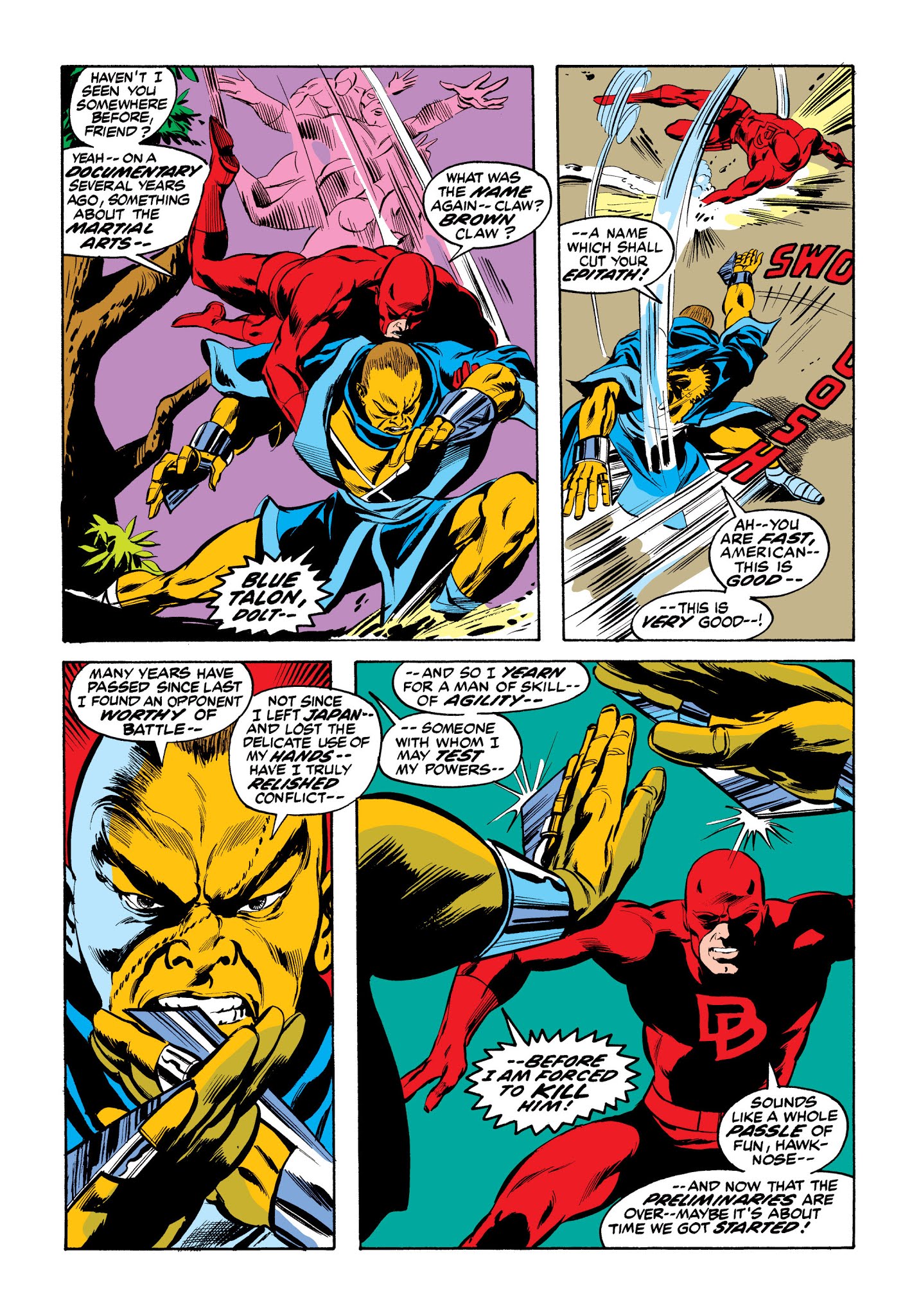 Read online Marvel Masterworks: Daredevil comic -  Issue # TPB 9 (Part 2) - 76