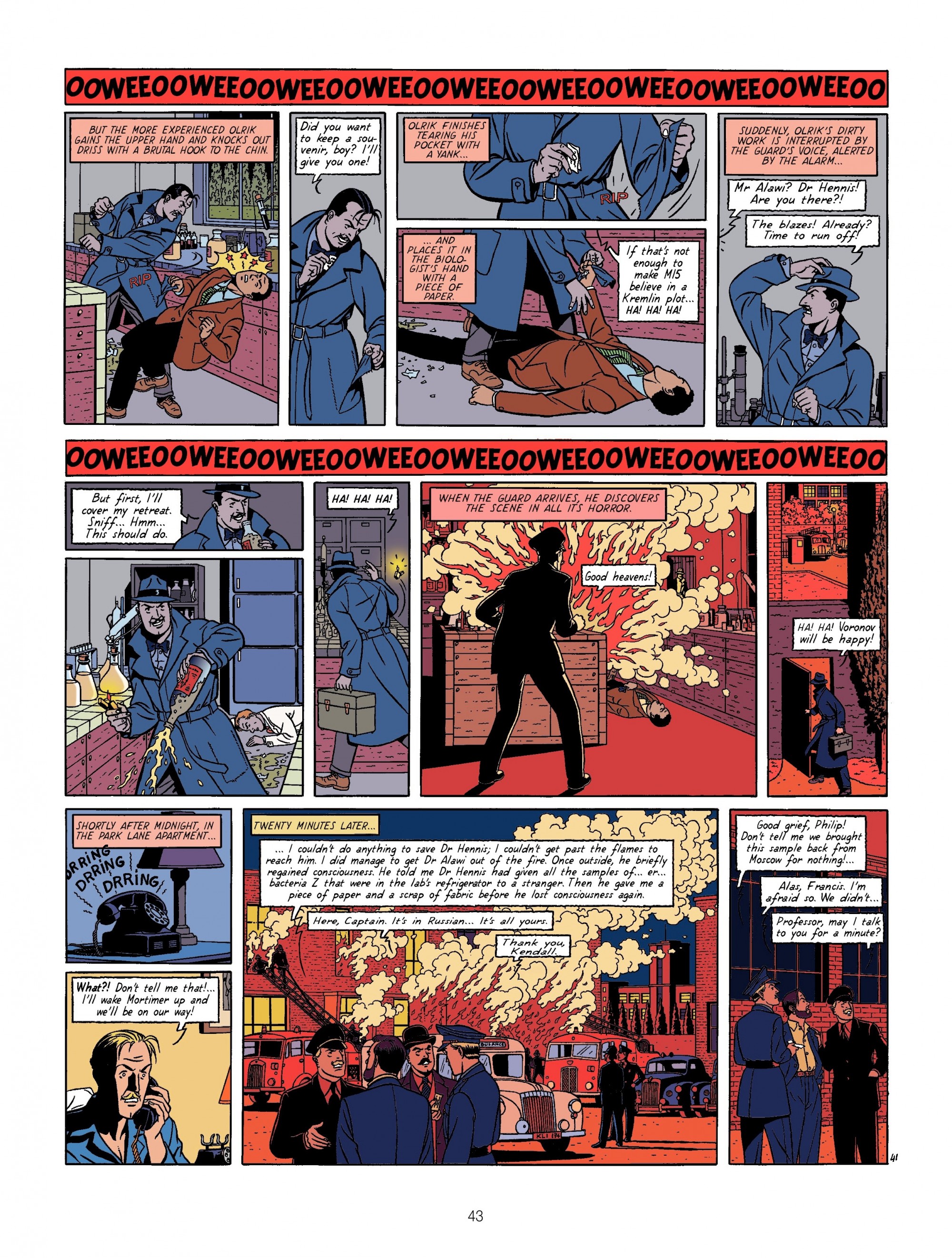 Read online Blake & Mortimer comic -  Issue #8 - 43