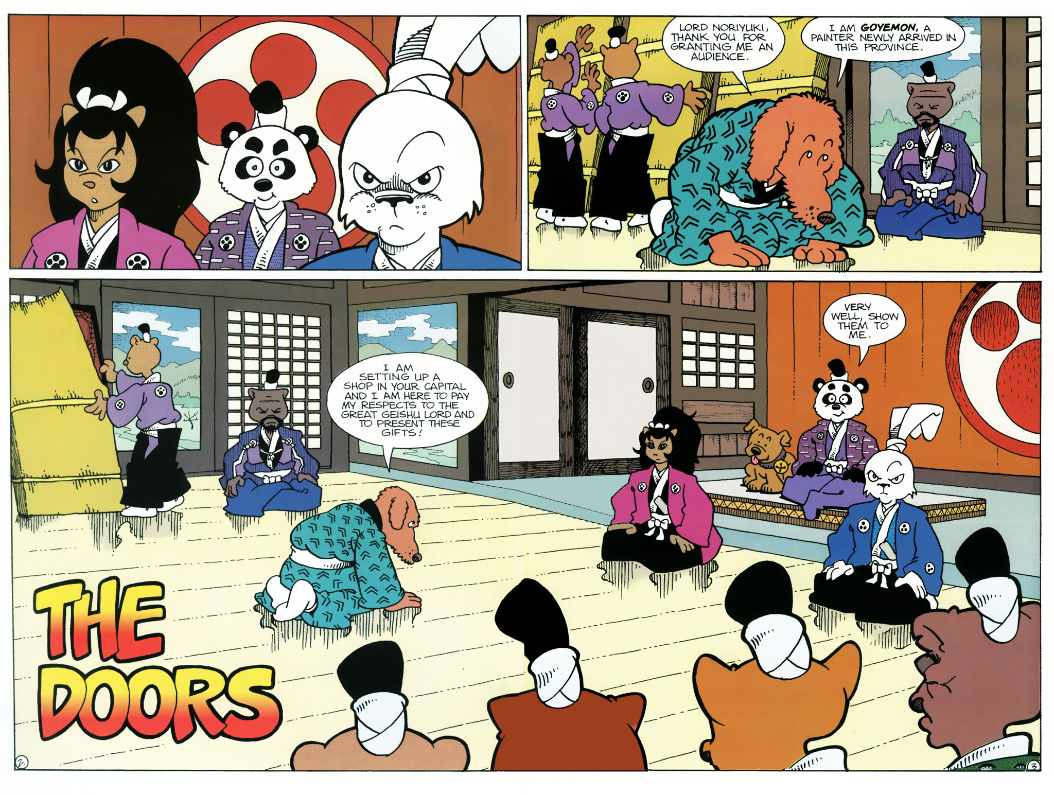 Read online Usagi Yojimbo Color Special comic -  Issue #2 - 4