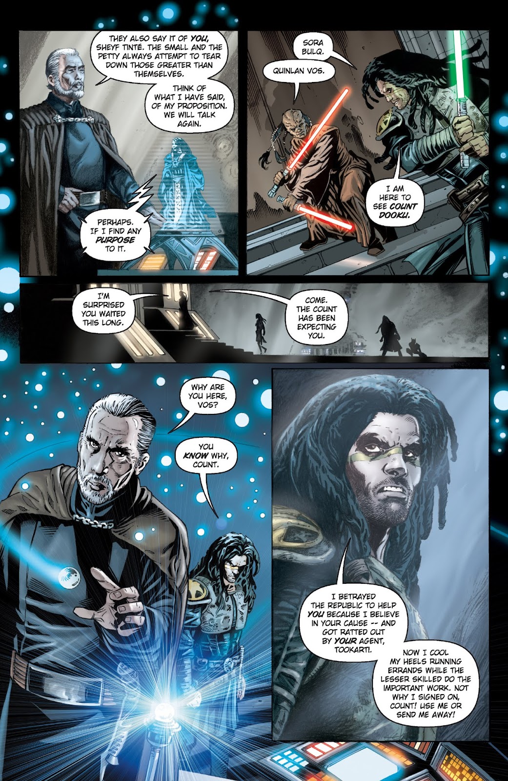 Star Wars: Jedi issue Issue Count Dooku - Page 11