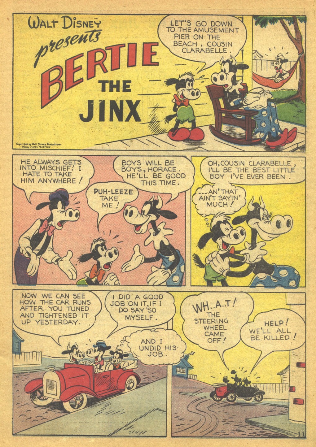 Read online Walt Disney's Comics and Stories comic -  Issue #37 - 13