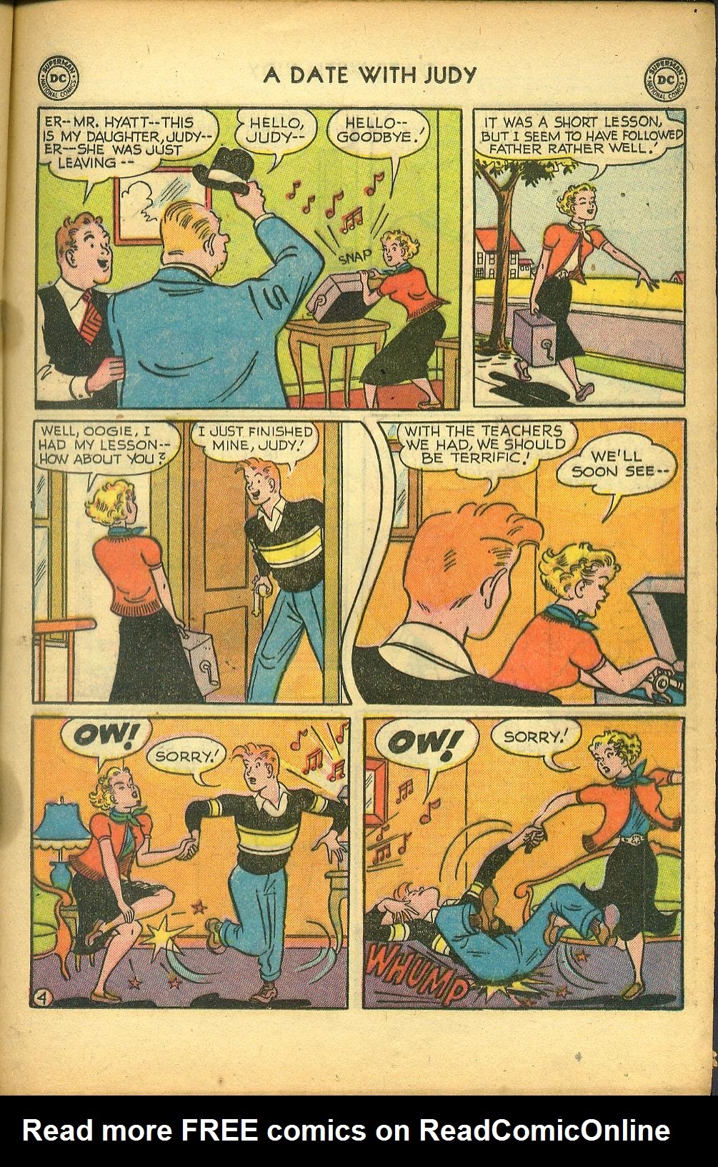 Read online A Date with Judy comic -  Issue #23 - 31