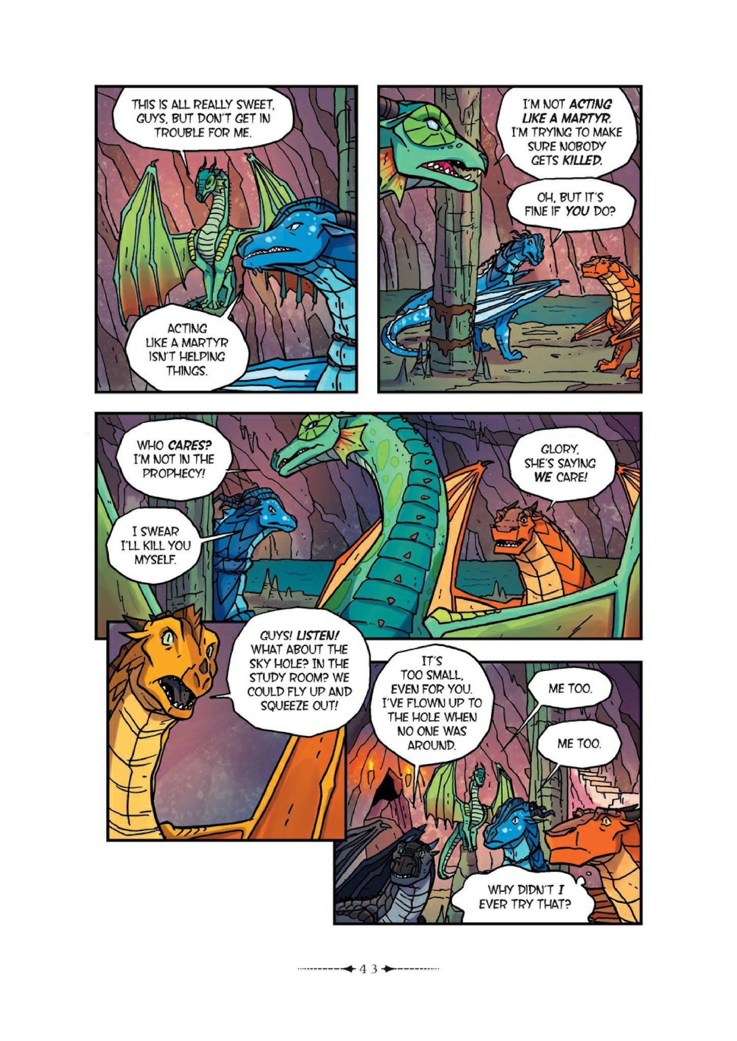 Read online Wings of Fire comic -  Issue # TPB 1 (Part 1) - 51