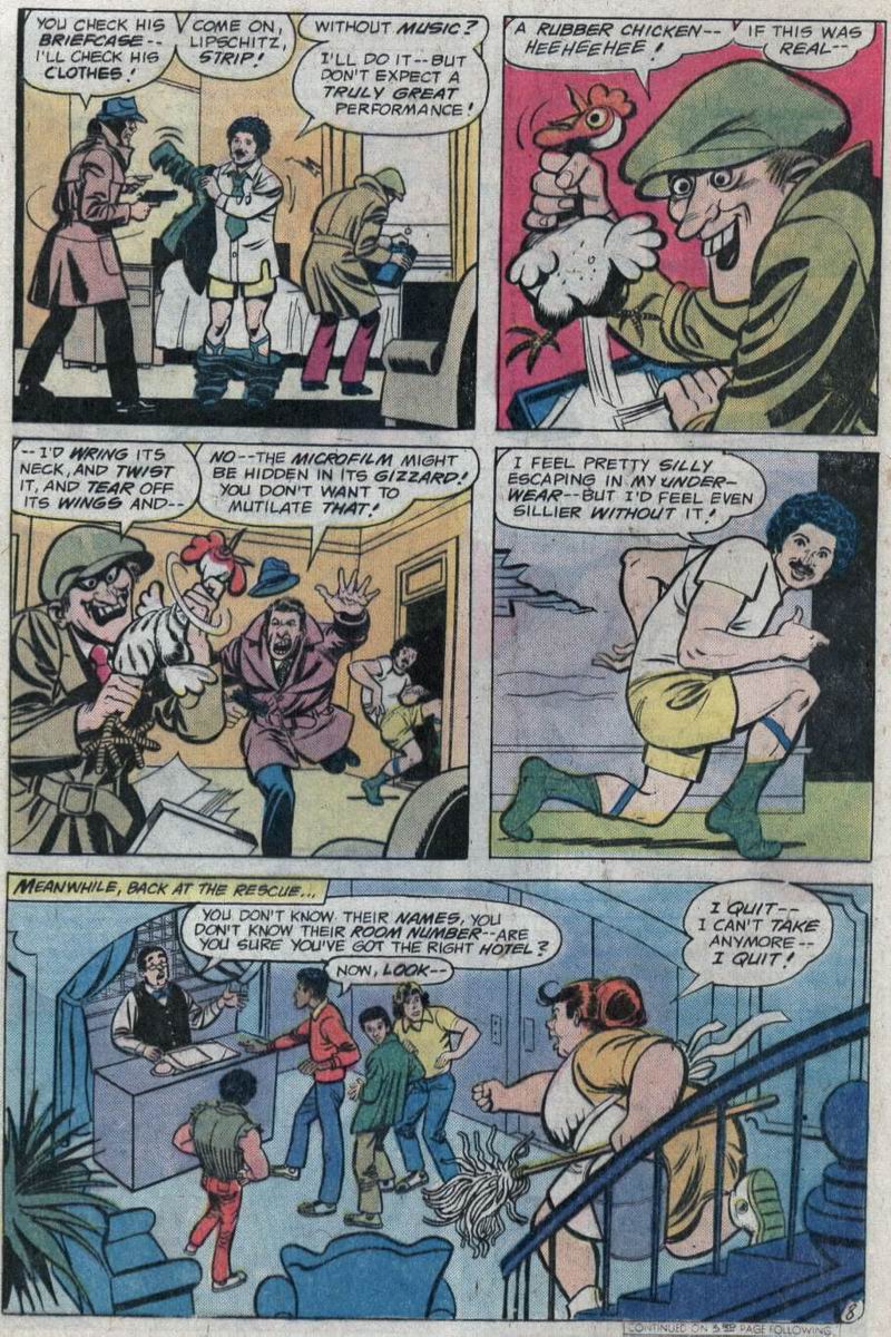 Read online Welcome Back, Kotter comic -  Issue #8 - 9