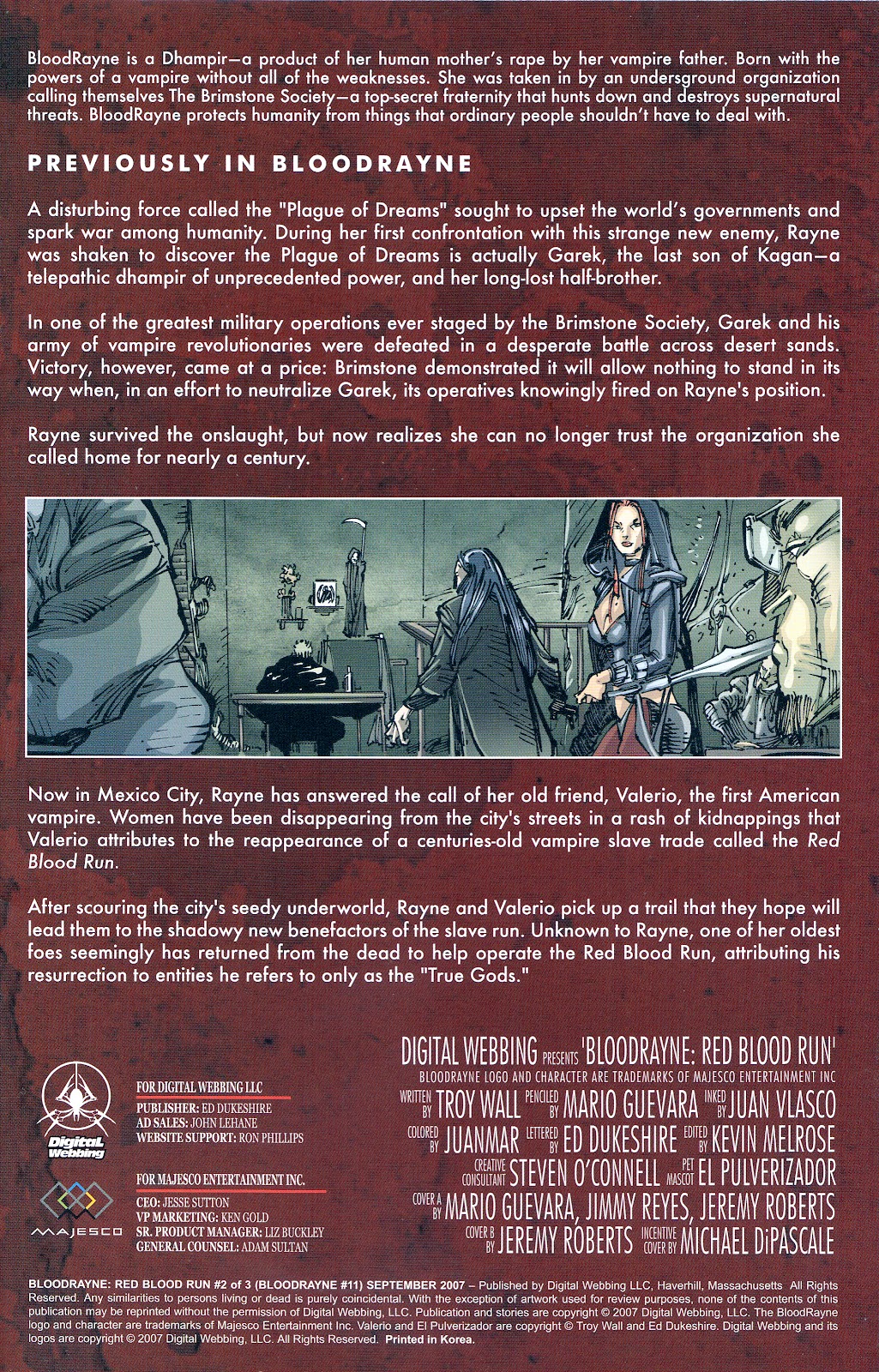 BloodRayne: Red Blood Run issue 2 - Page 3