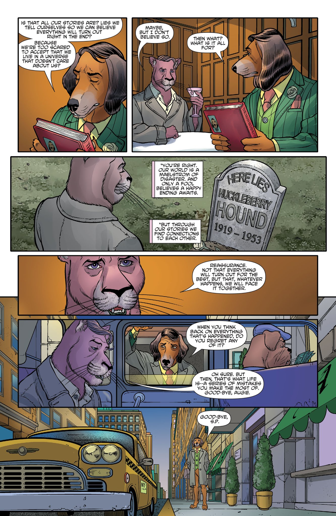 Read online Exit Stage Left: The Snagglepuss Chronicles comic -  Issue #6 - 11