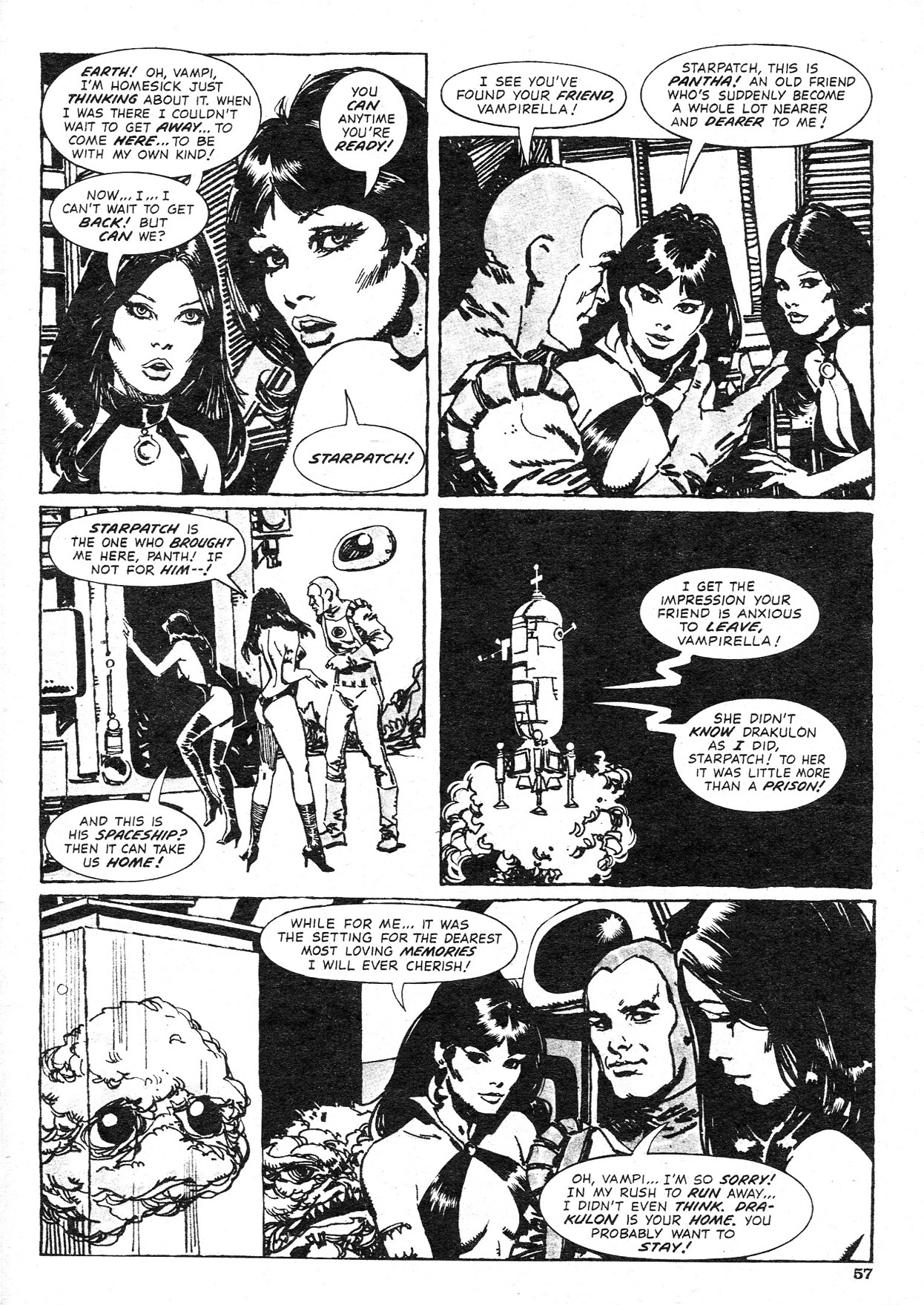 Read online Vampirella (1969) comic -  Issue #87 - 57