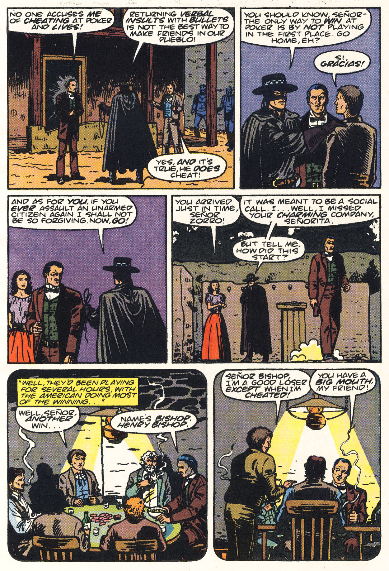 Read online Zorro (1990) comic -  Issue #10 - 4