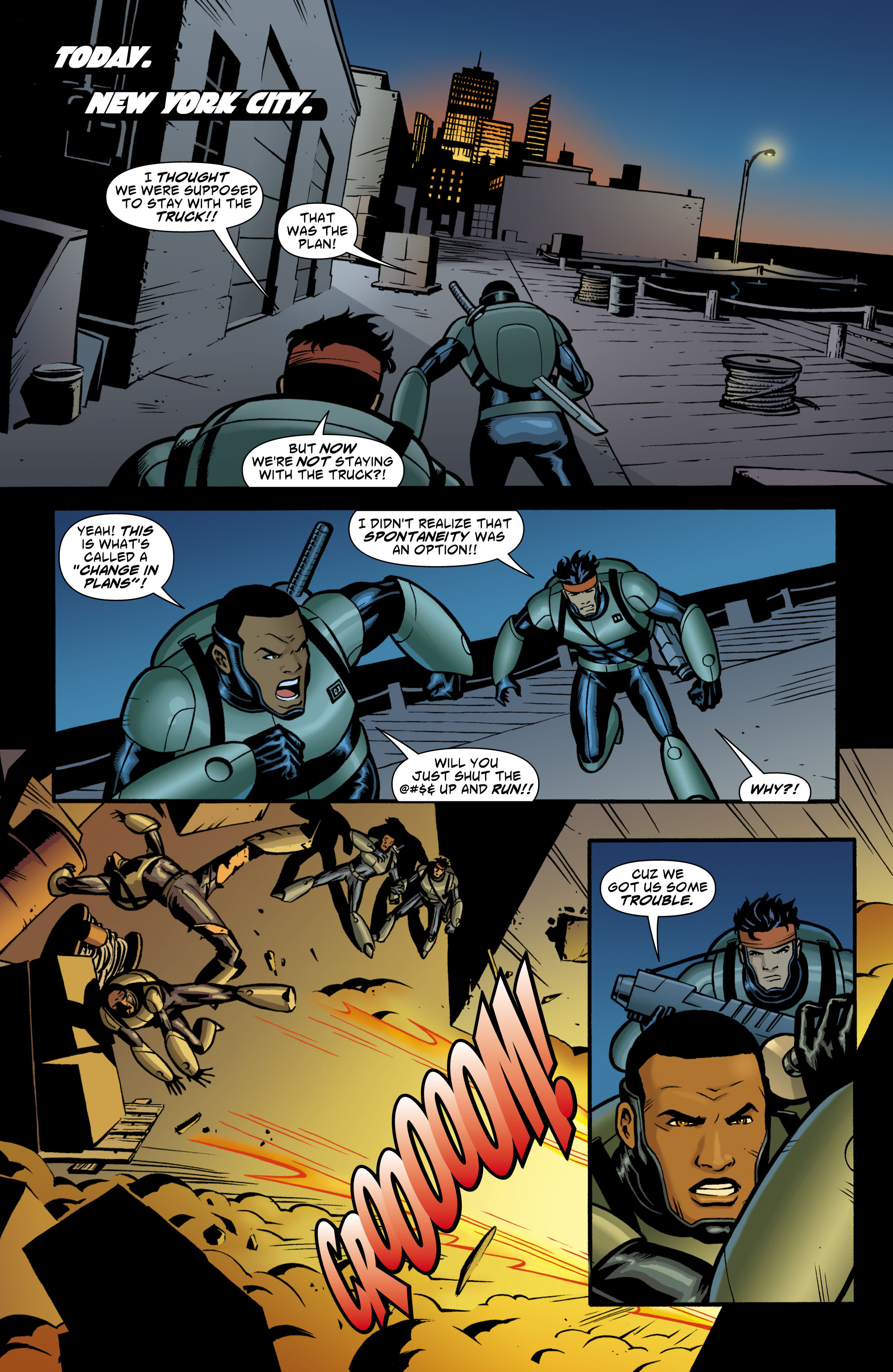 Read online Green Arrow/Black Canary comic -  Issue #1 - 4