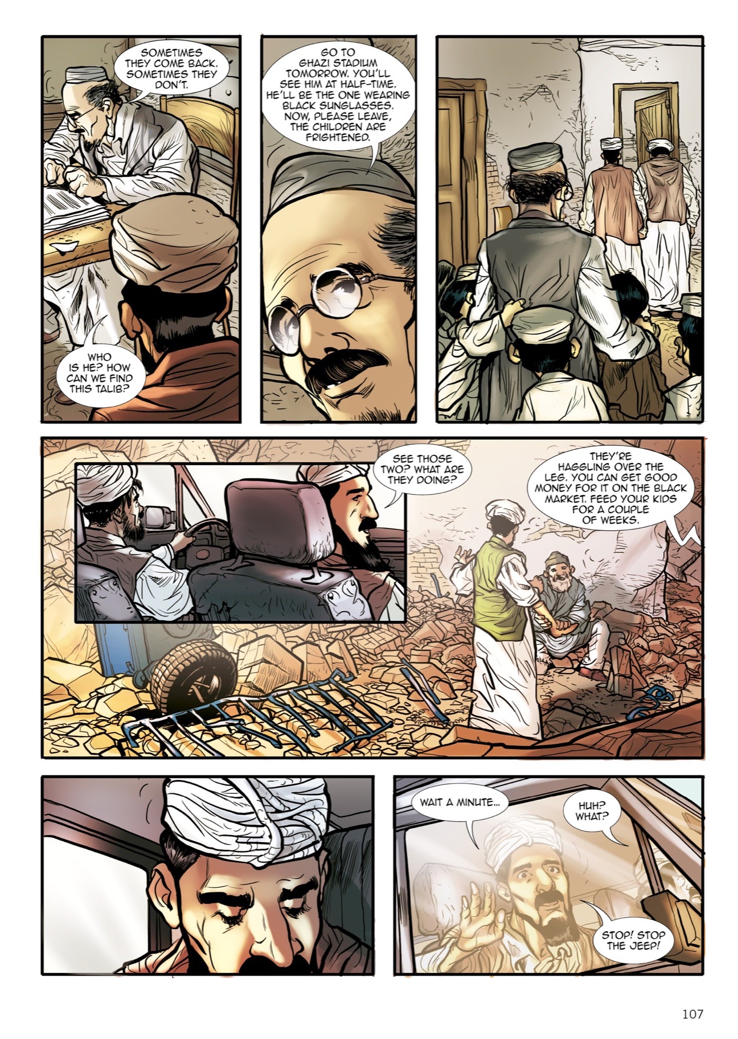 Read online The Kite Runner comic -  Issue # TPB - 108