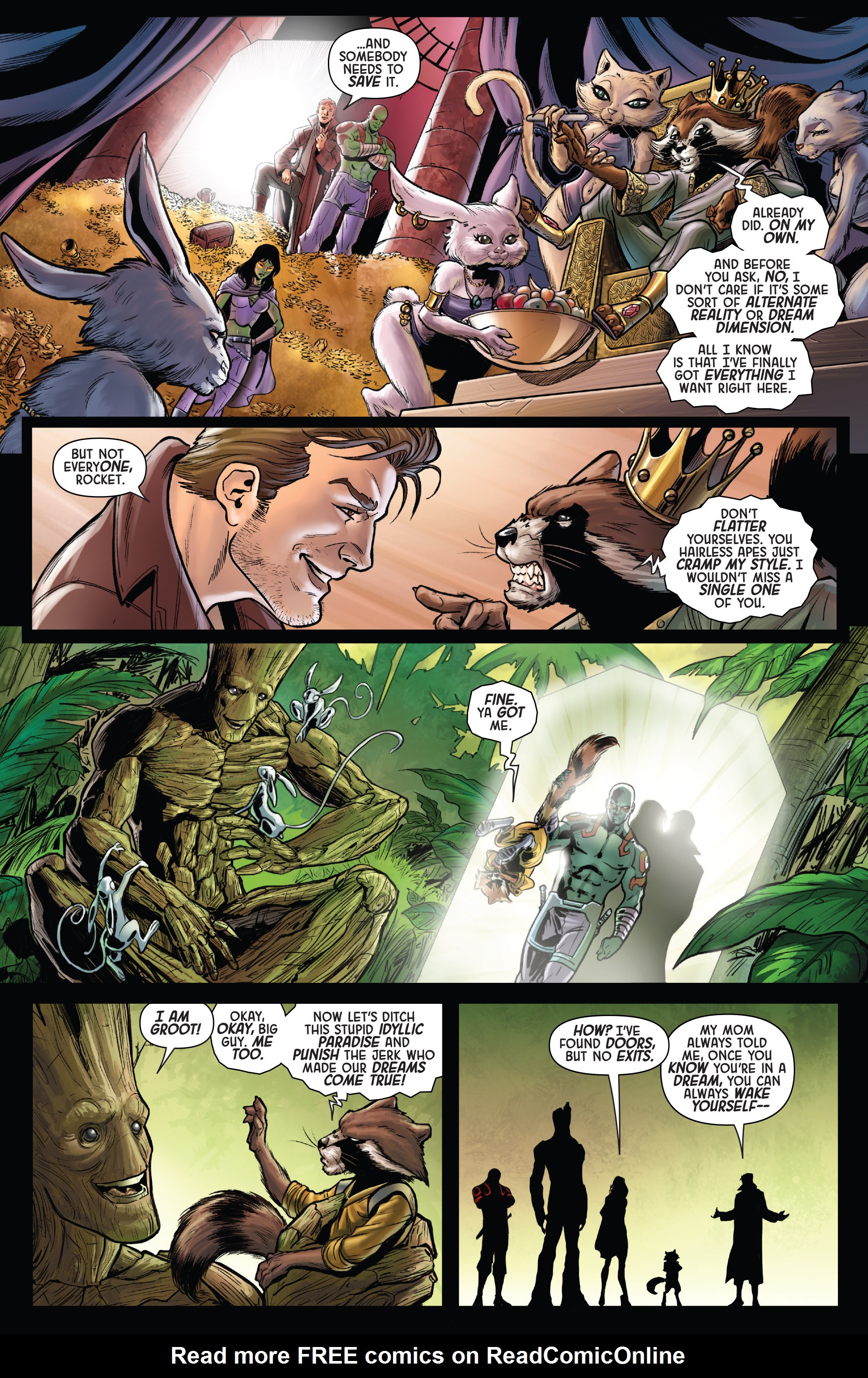 Read online Guardians of the Galaxy: Dream On comic -  Issue # Full - 7