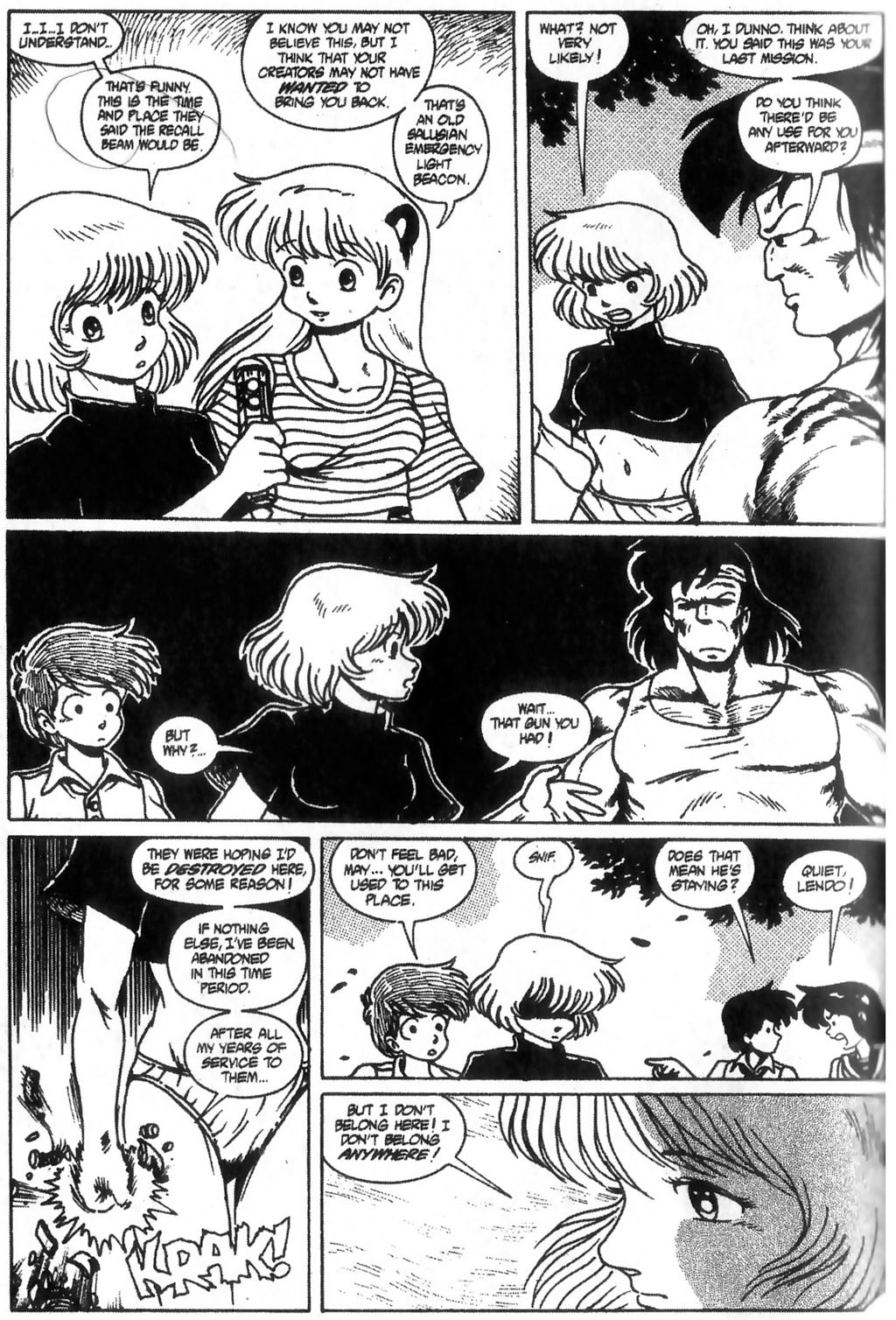 Read online Ninja High School (1986) comic -  Issue #24 - 28