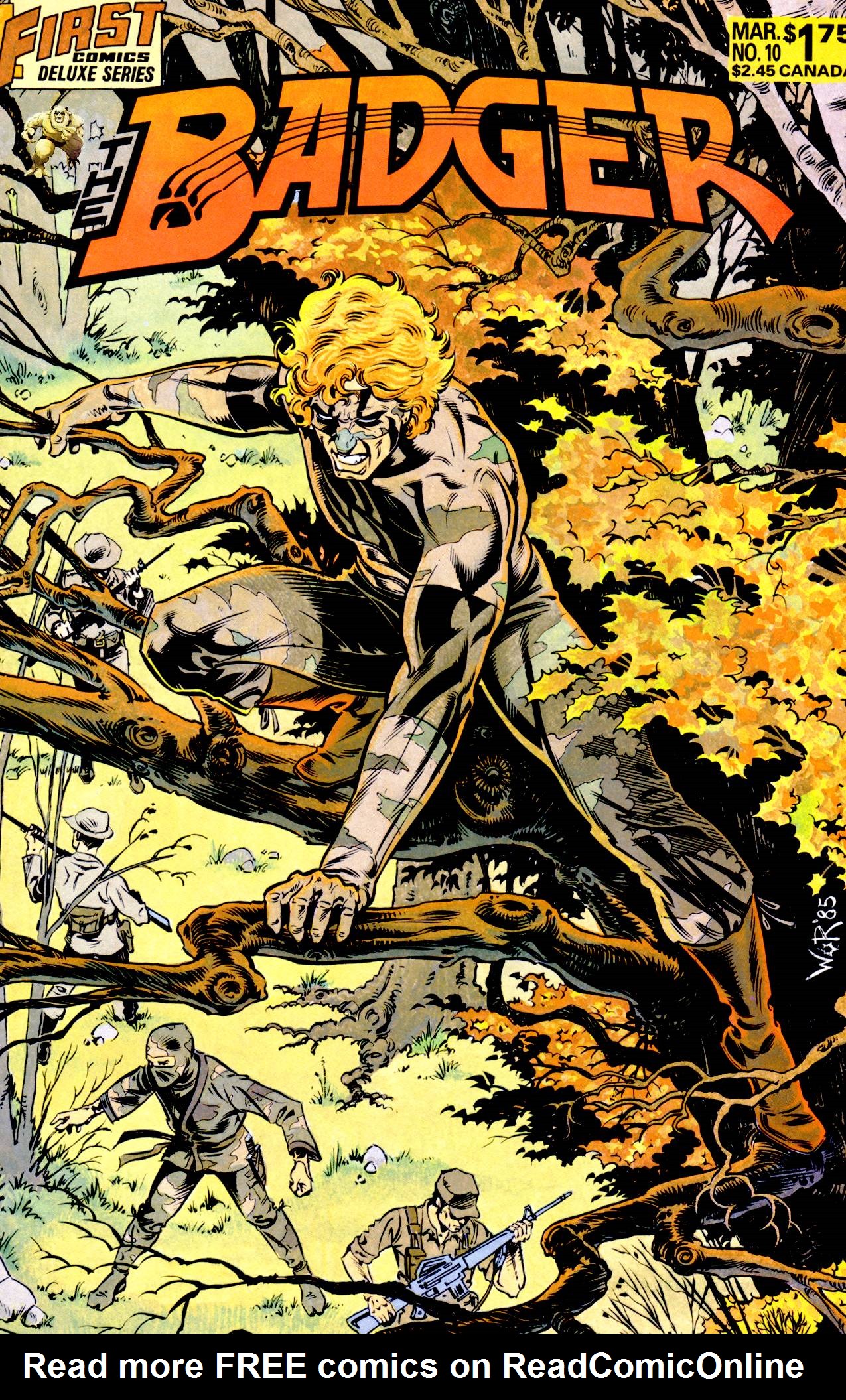 Read online The Badger comic -  Issue #10 - 1