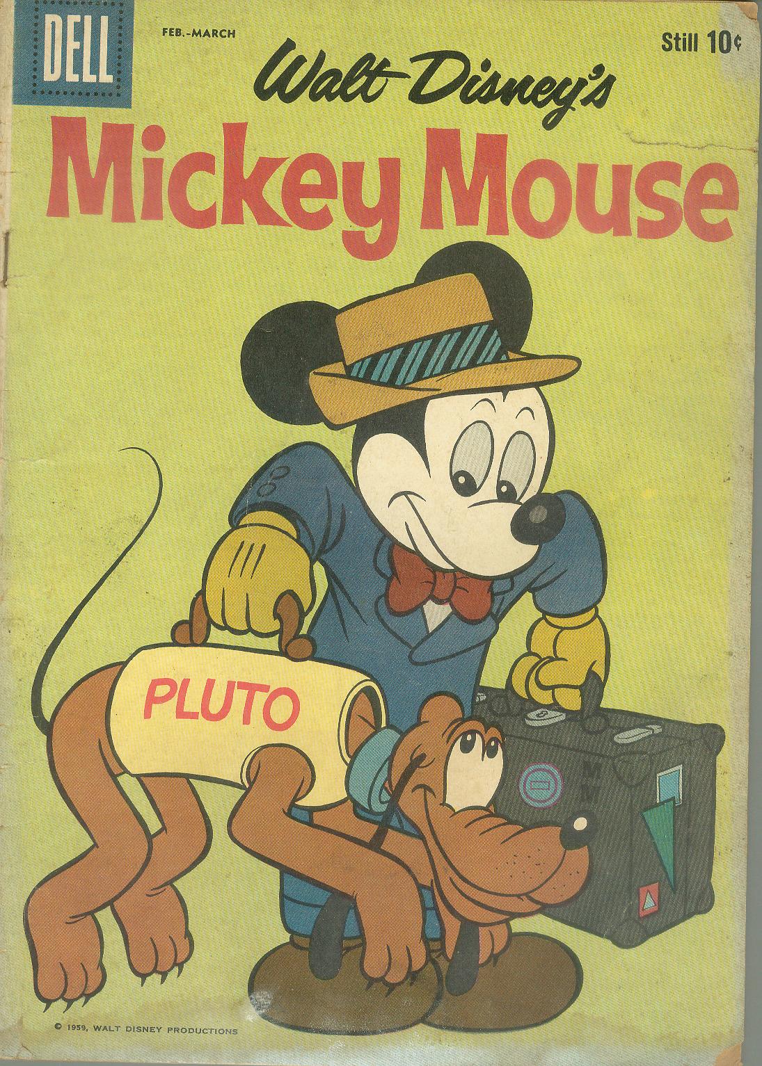 Read online Walt Disney's Mickey Mouse comic -  Issue #64 - 1