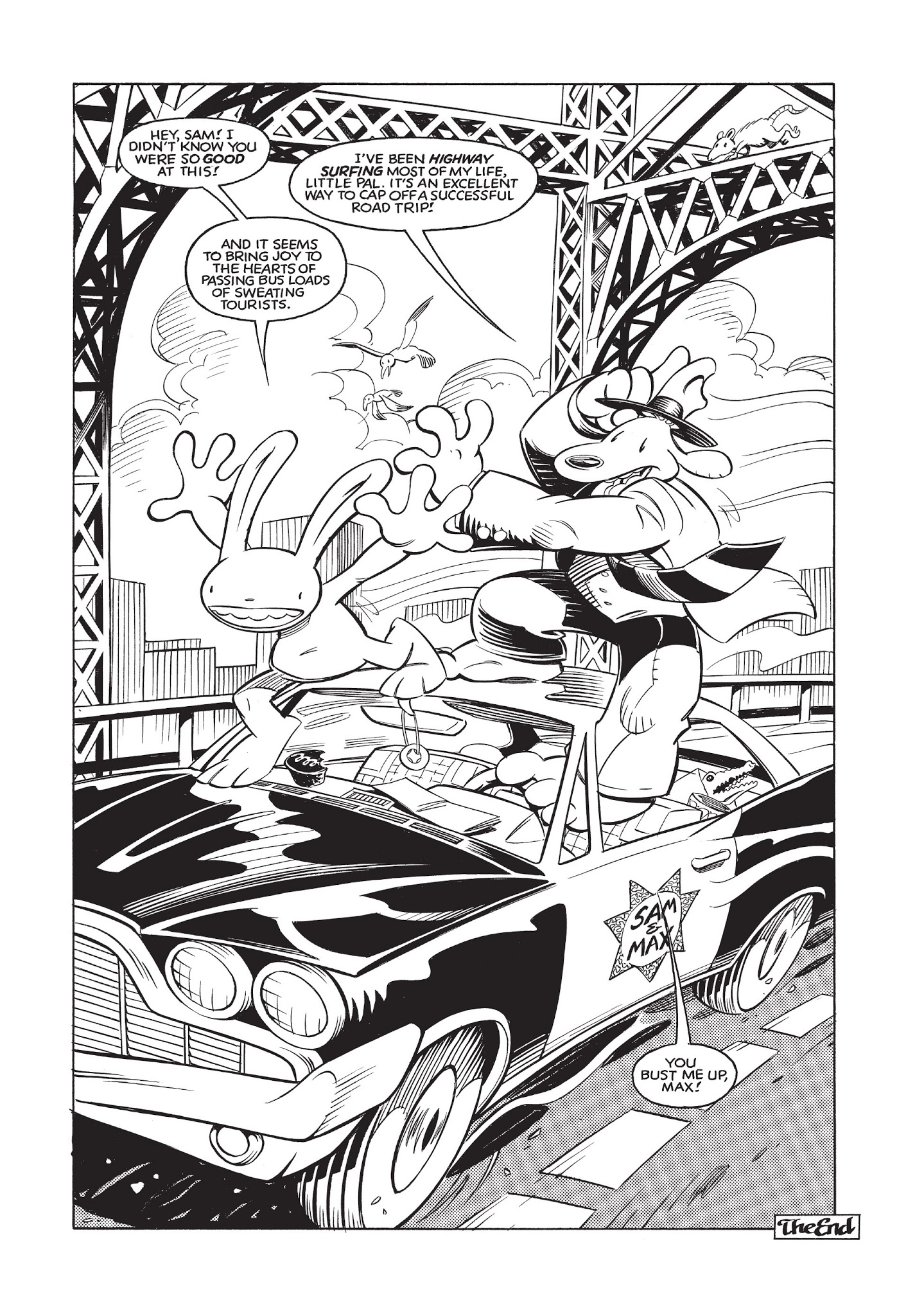 Read online Sam & Max Surfin' The Highway comic -  Issue # TPB - 84
