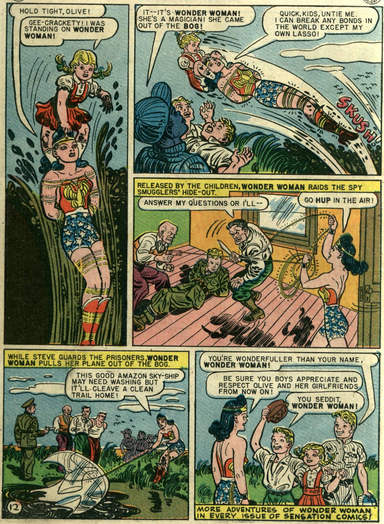 Read online Sensation (Mystery) Comics comic -  Issue #58 - 14