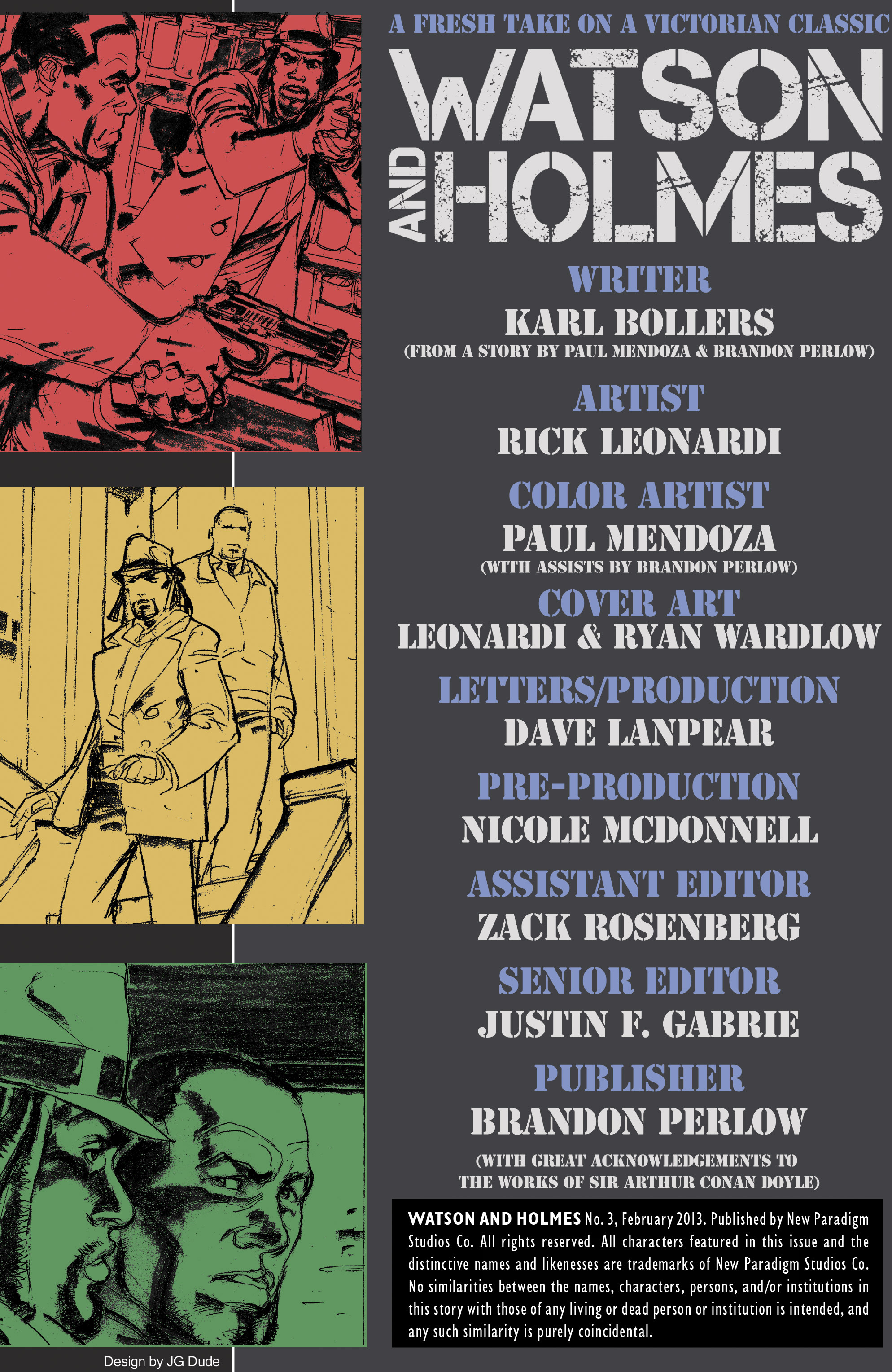 Read online Watson And Holmes comic -  Issue #3 - 3