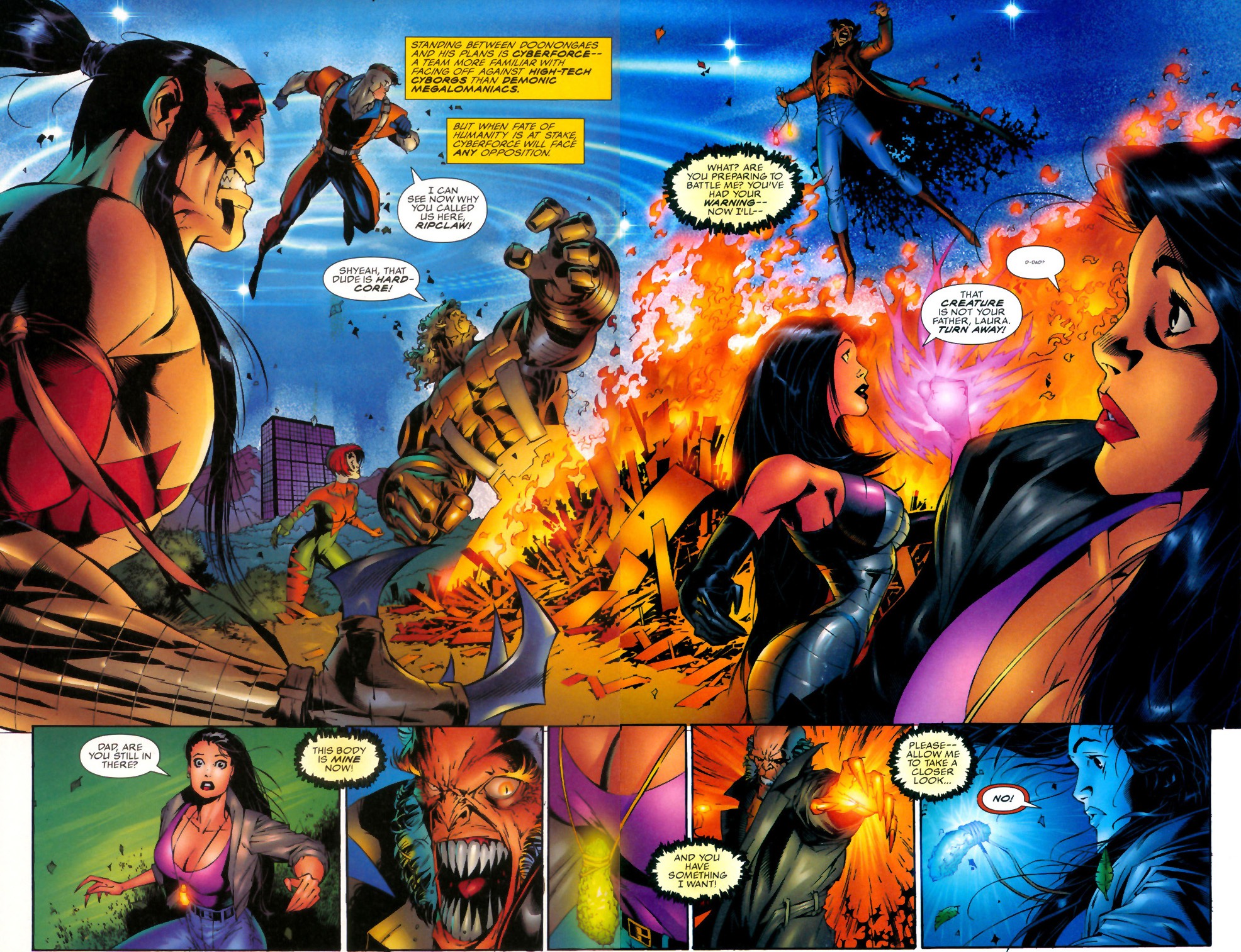Read online Ripclaw [I] comic -  Issue #3 - 4