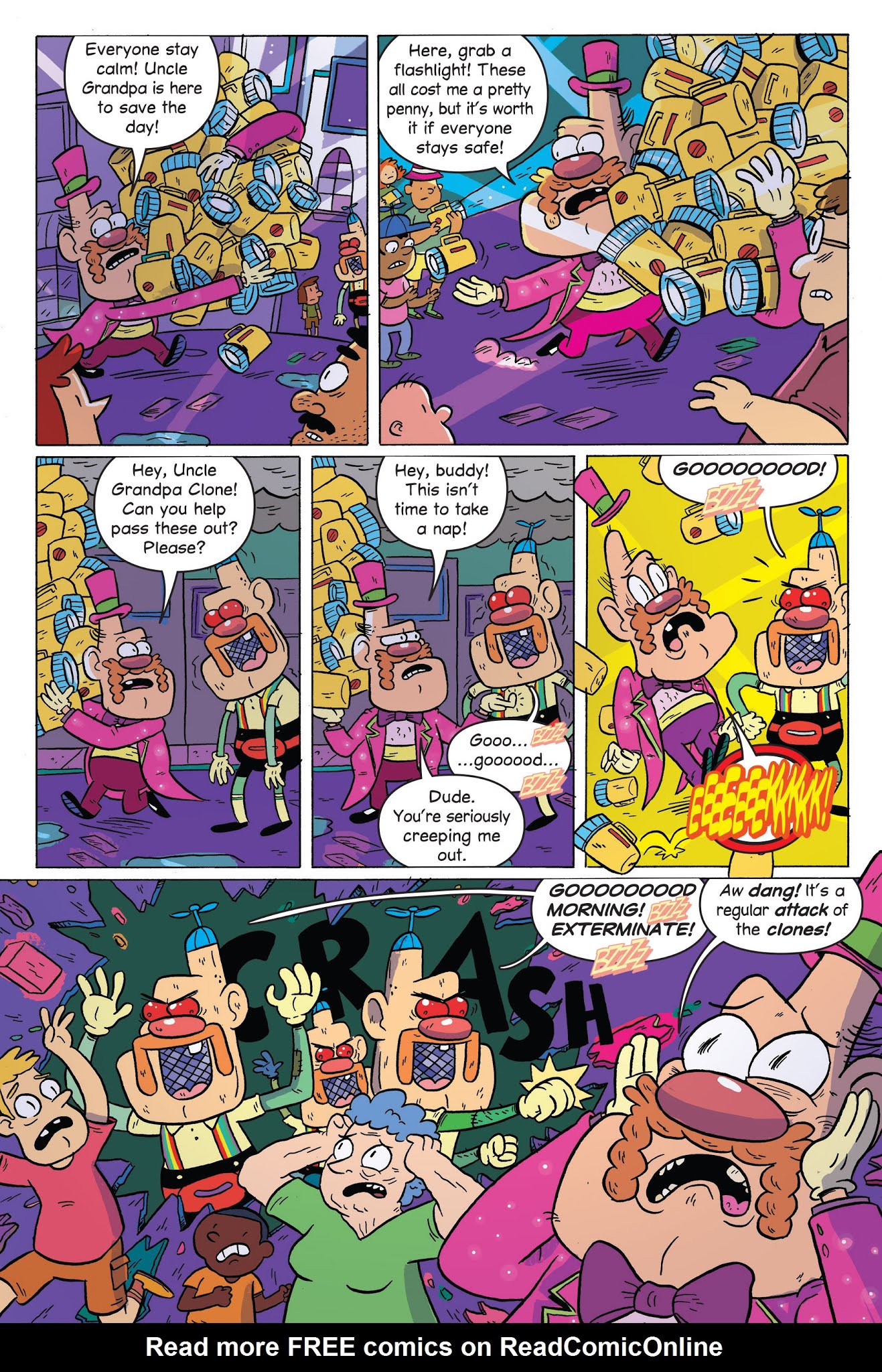 Read online Uncle Grandpa in Uncle Grandpaland comic -  Issue # TPB - 61