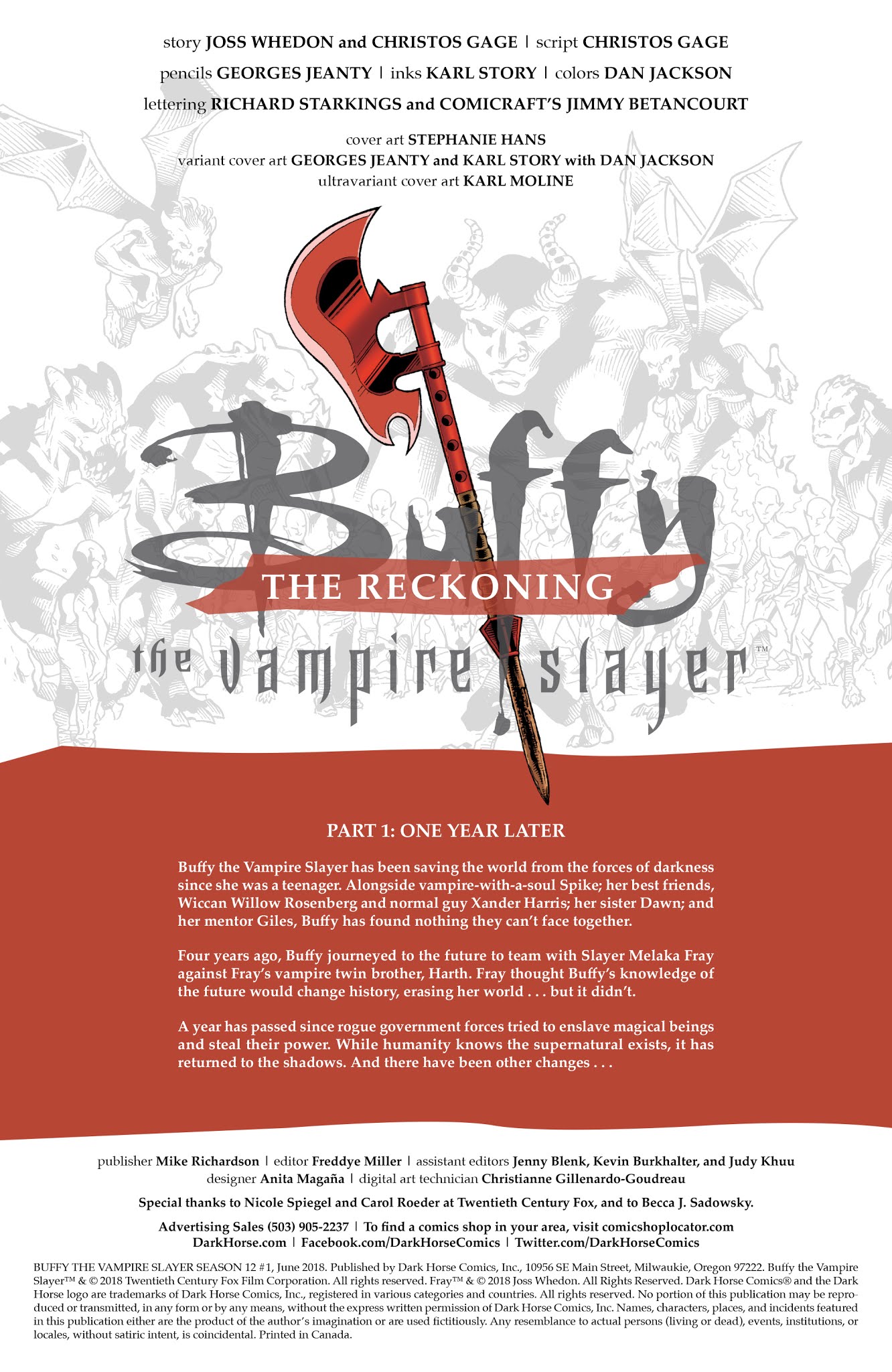 Read online Buffy the Vampire Slayer Season 12 comic -  Issue #1 - 2