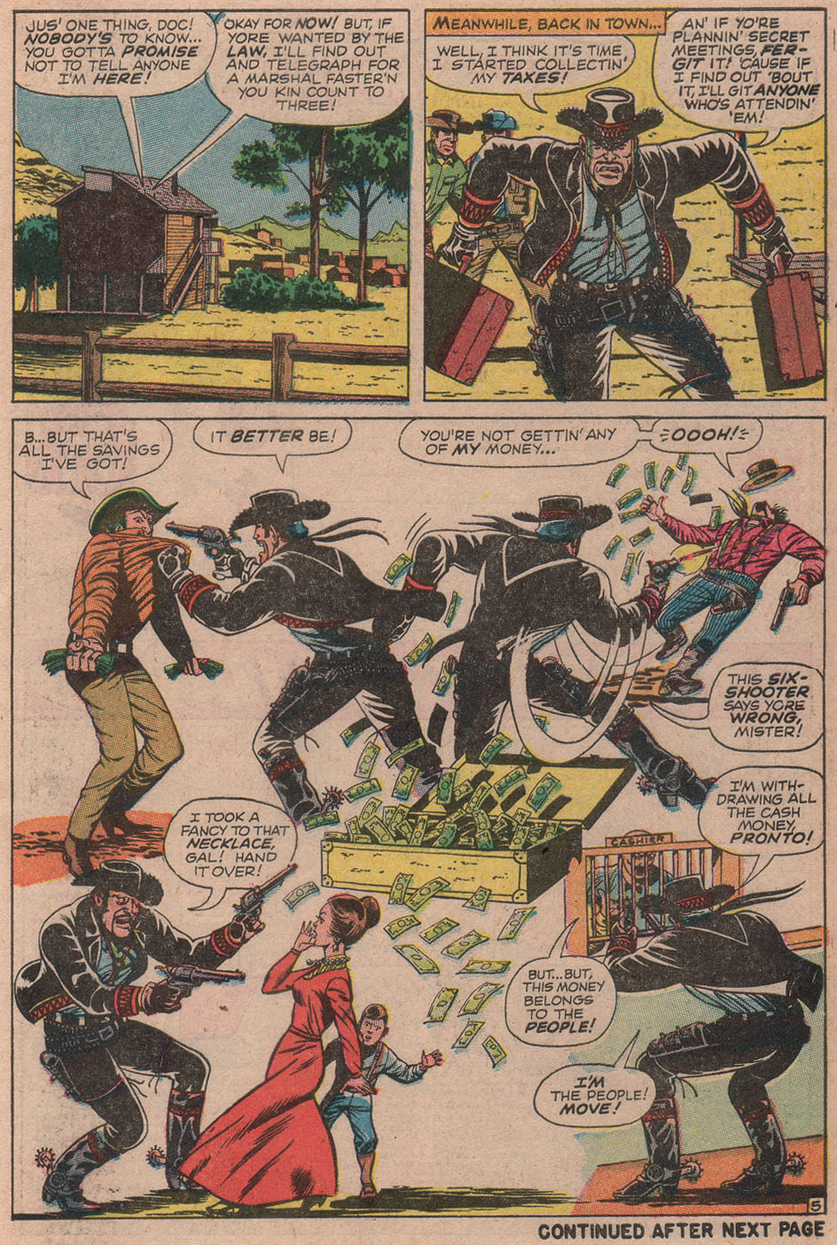 Read online Kid Colt Outlaw comic -  Issue #135 - 7