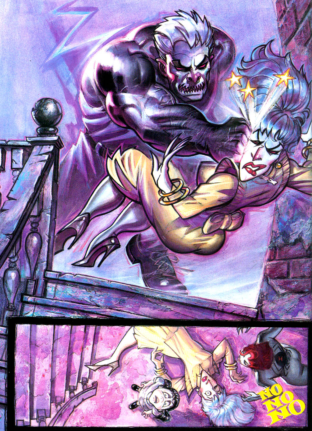 Read online Marvel Graphic Novel comic -  Issue #75 - Daredevil Black Widow - Abattoir - 32