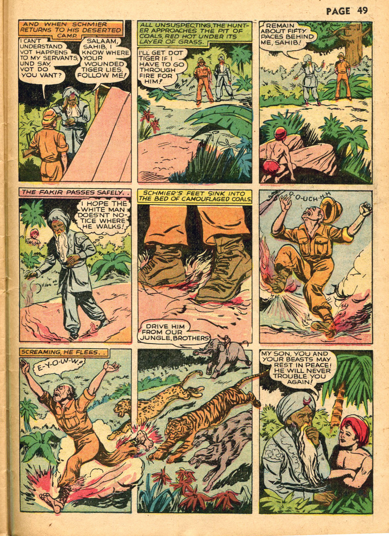 Read online Wambi Jungle Boy comic -  Issue #1 - 52
