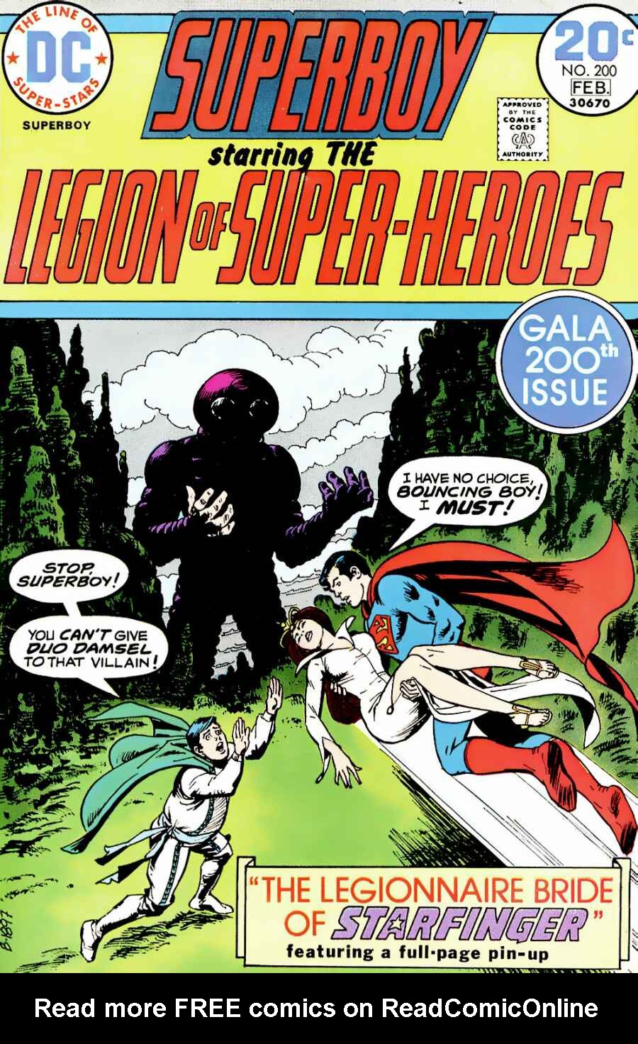 Read online Superboy (1949) comic -  Issue #200 - 1