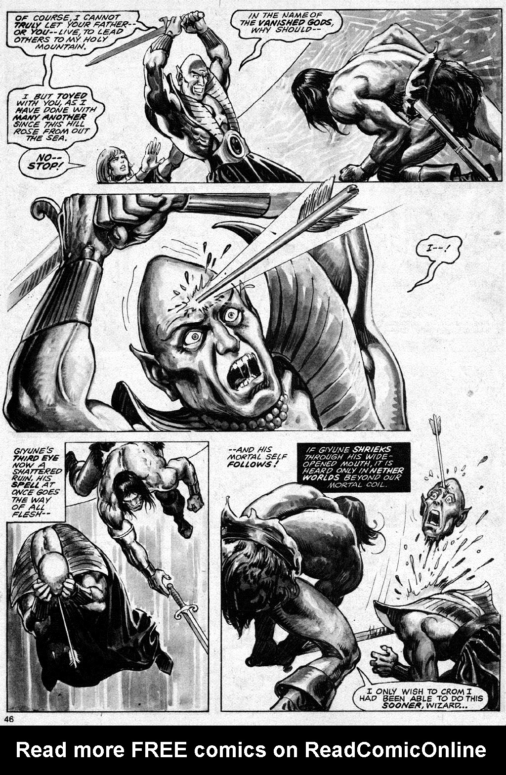 Read online The Savage Sword Of Conan comic -  Issue #69 - 46