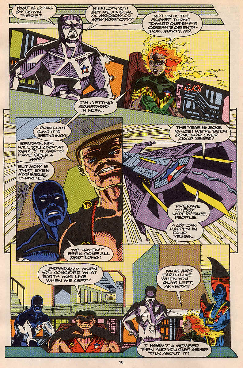 Read online Guardians of the Galaxy (1990) comic -  Issue #17 - 9