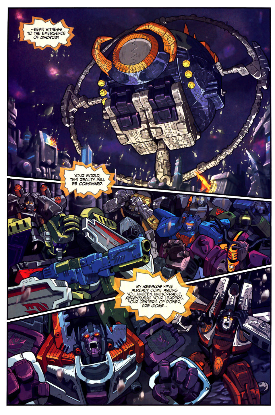 Read online Transformers Armada comic Issue 18