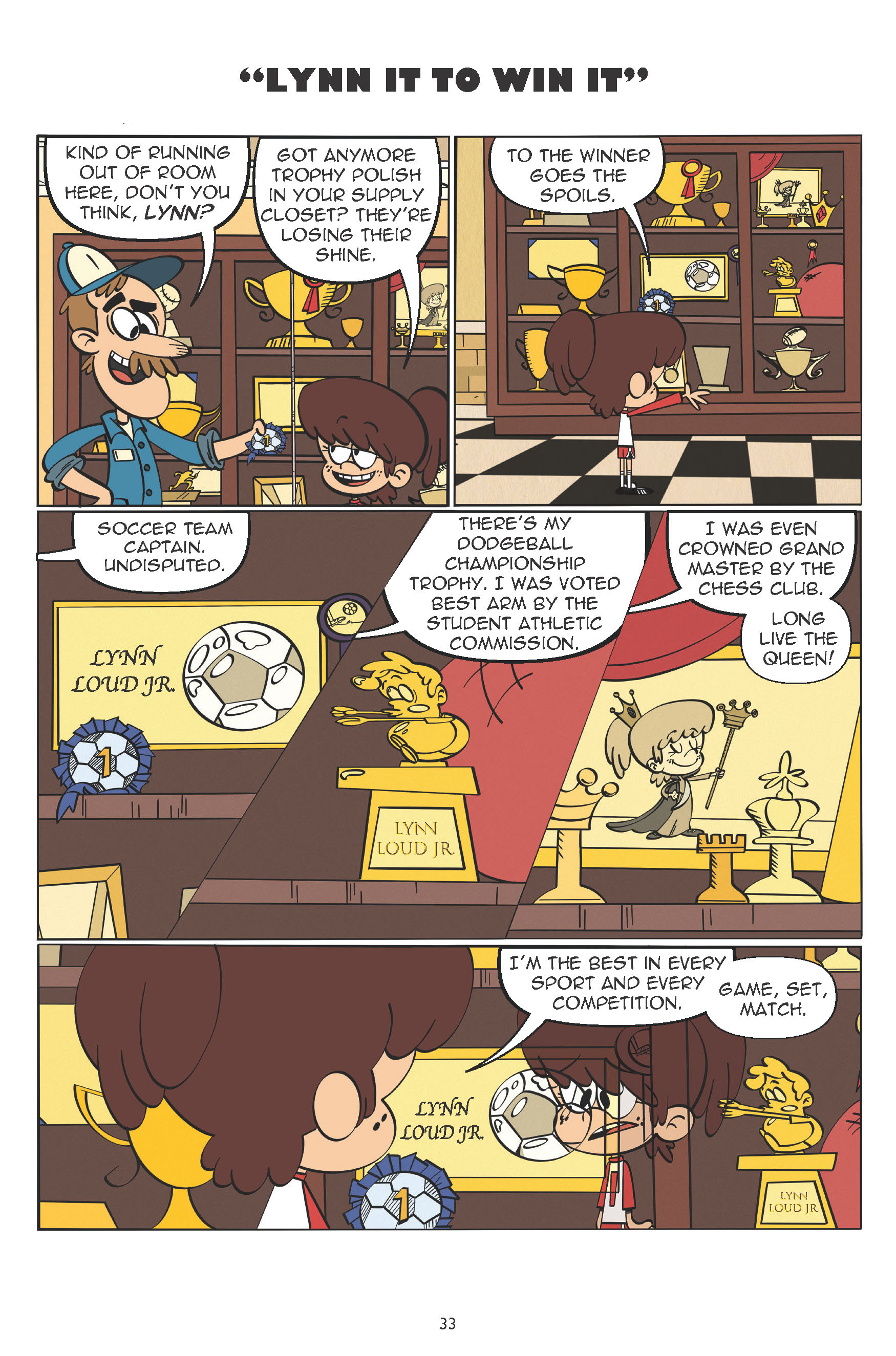 Read online The Loud House comic -  Issue #17 - 34