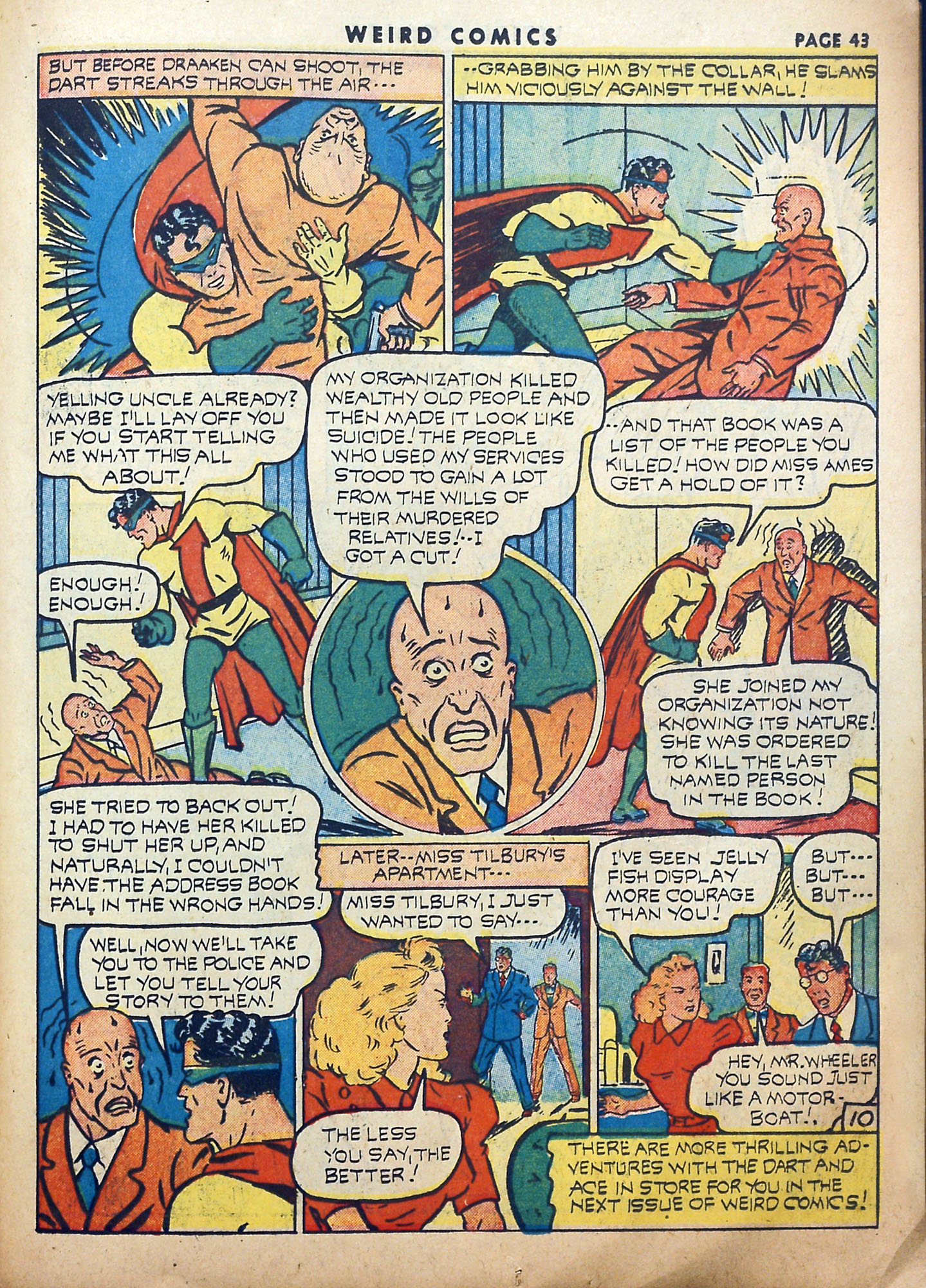 Read online Weird Comics comic -  Issue #20 - 44