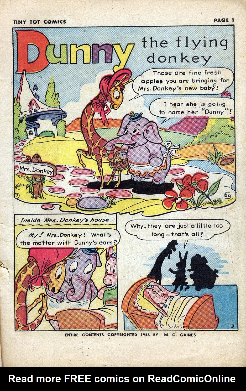 Read online Tiny Tot Comics comic -  Issue #1 - 3