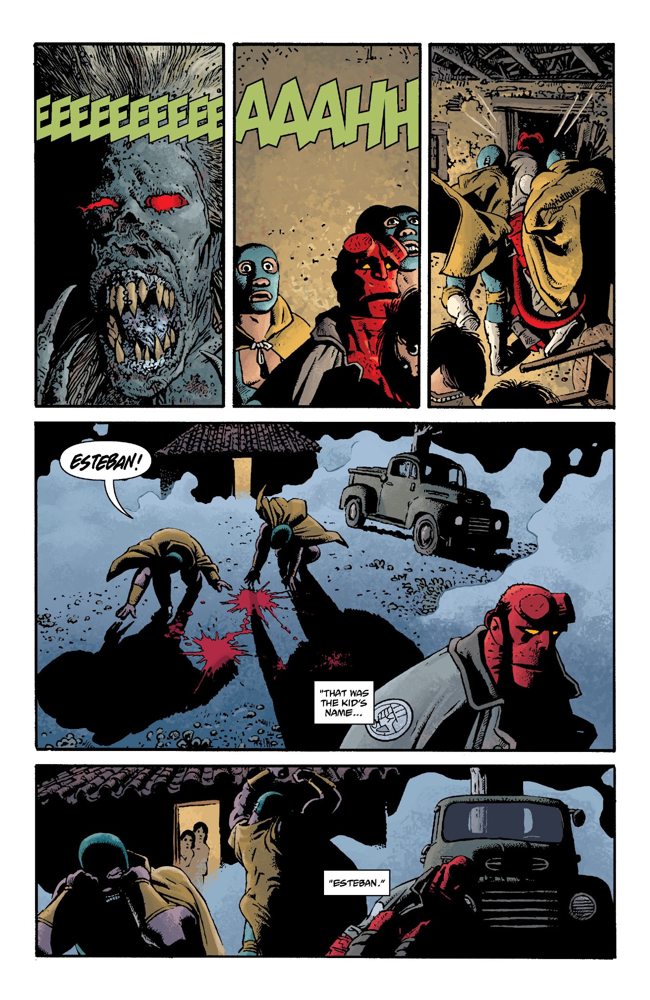 Read online Hellboy In Mexico comic -  Issue # TPB - 22