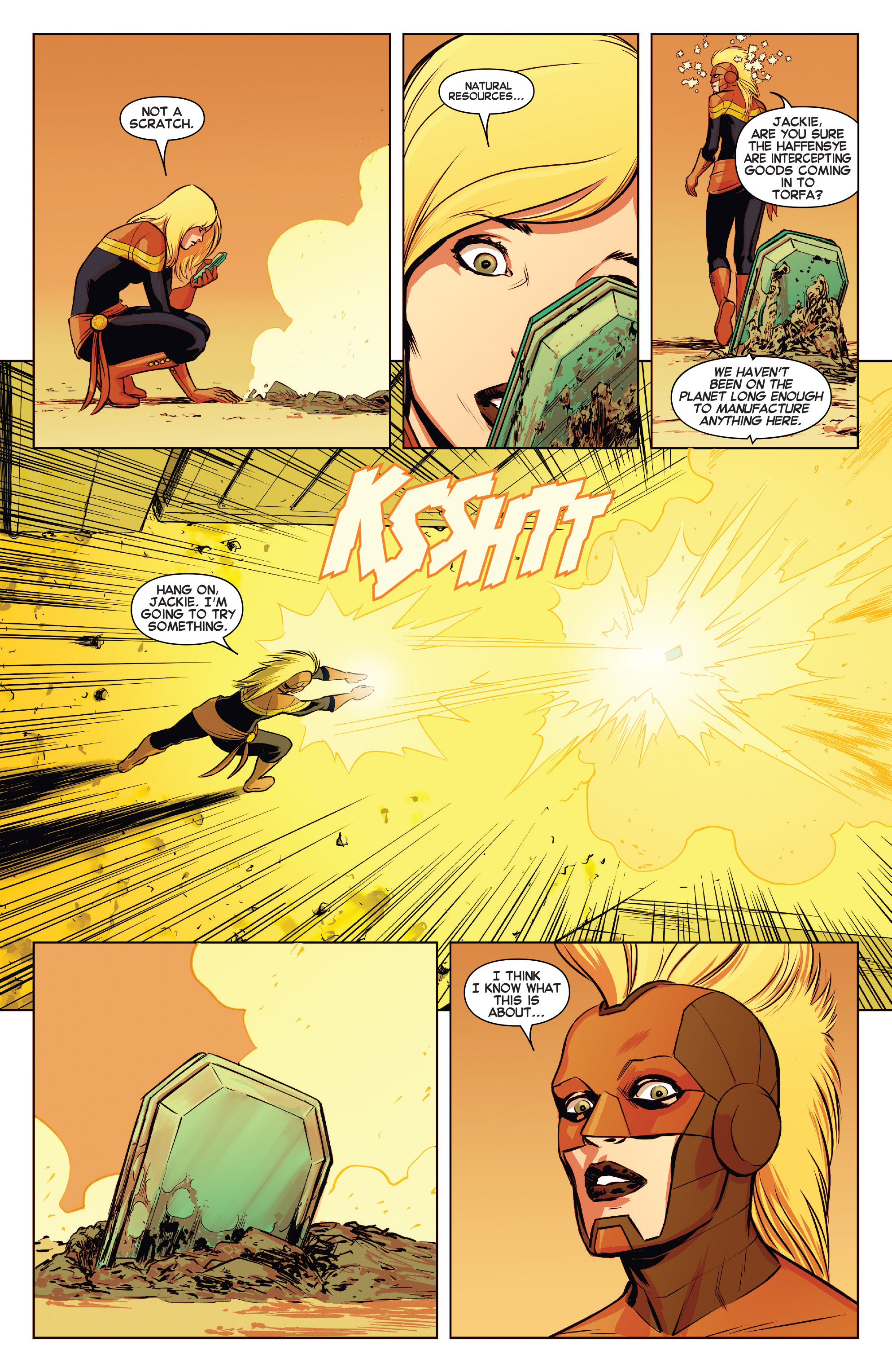 Read online Captain Marvel (2014) comic -  Issue #5 - 5