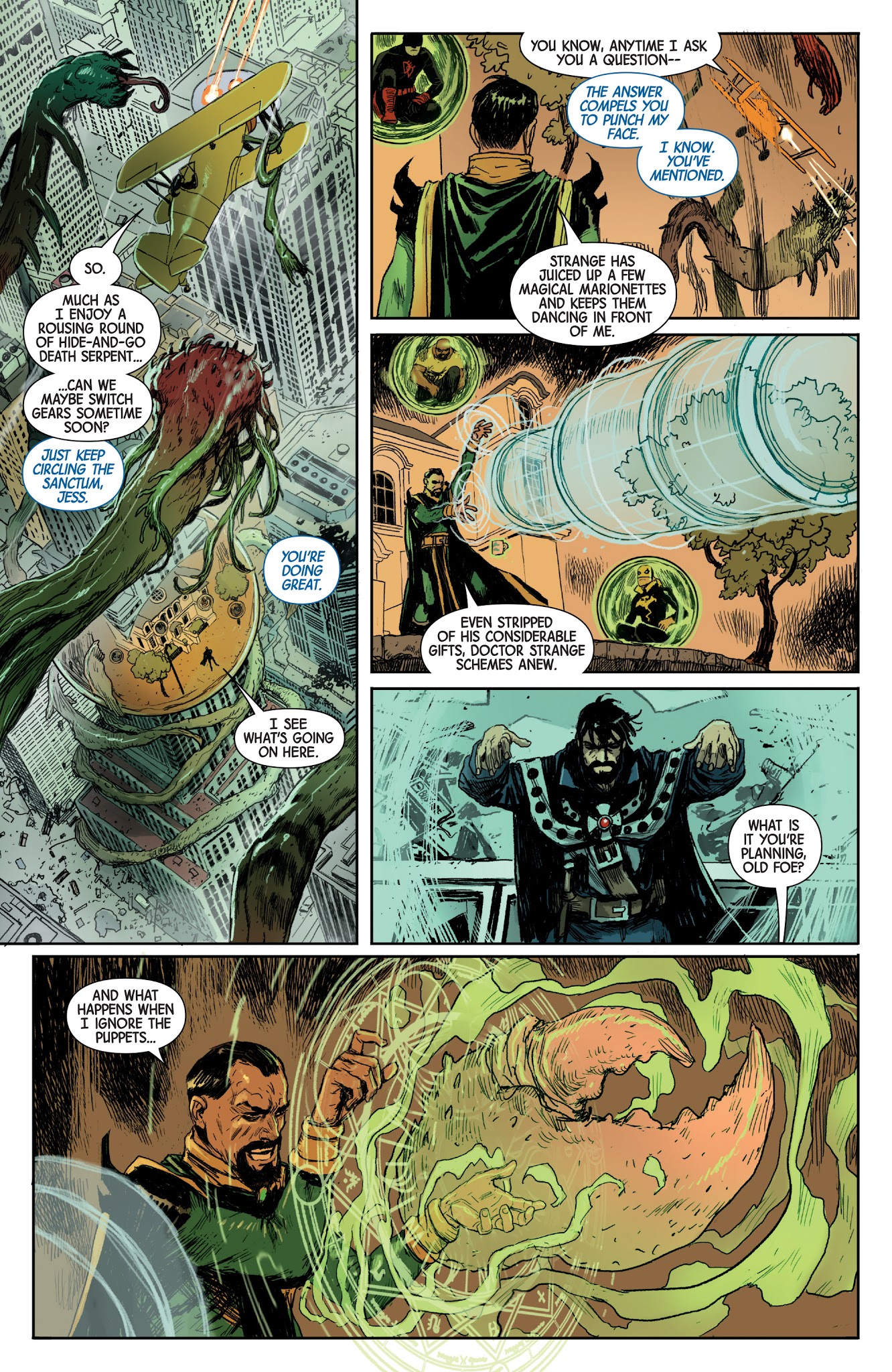 Read online Doctor Strange (2015) comic -  Issue #24 - 8