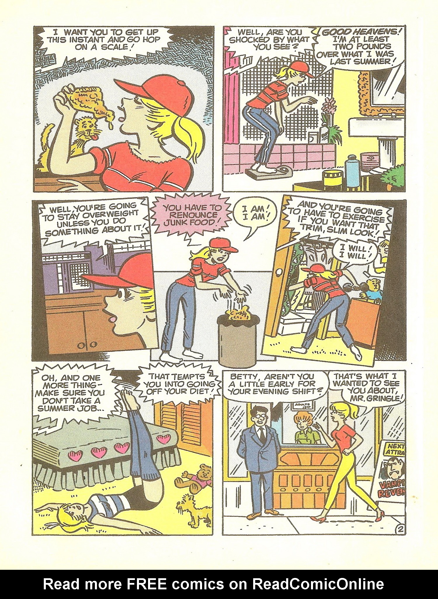 Read online Betty's Digest comic -  Issue #2 - 52